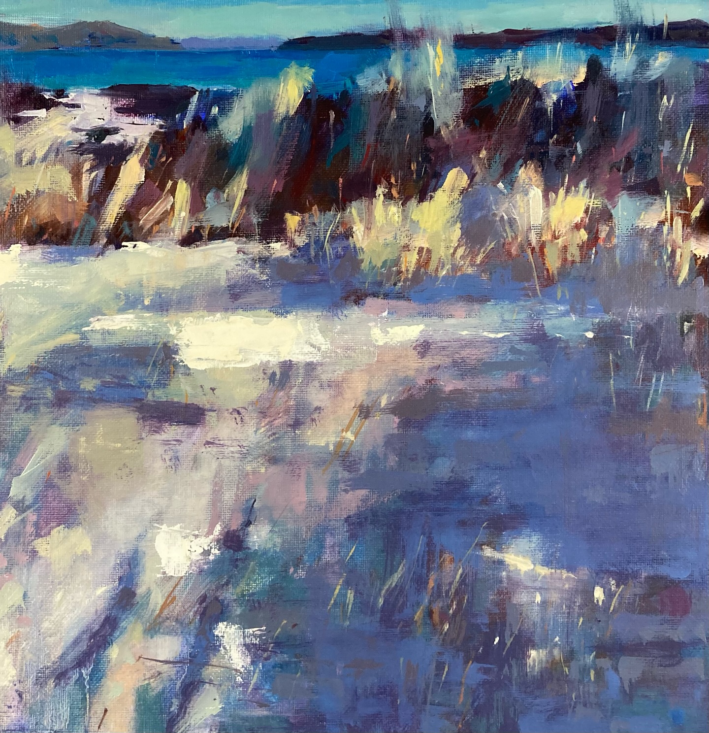 And here are the final two paintings from this series. These are 12 x 12 inches in oil.