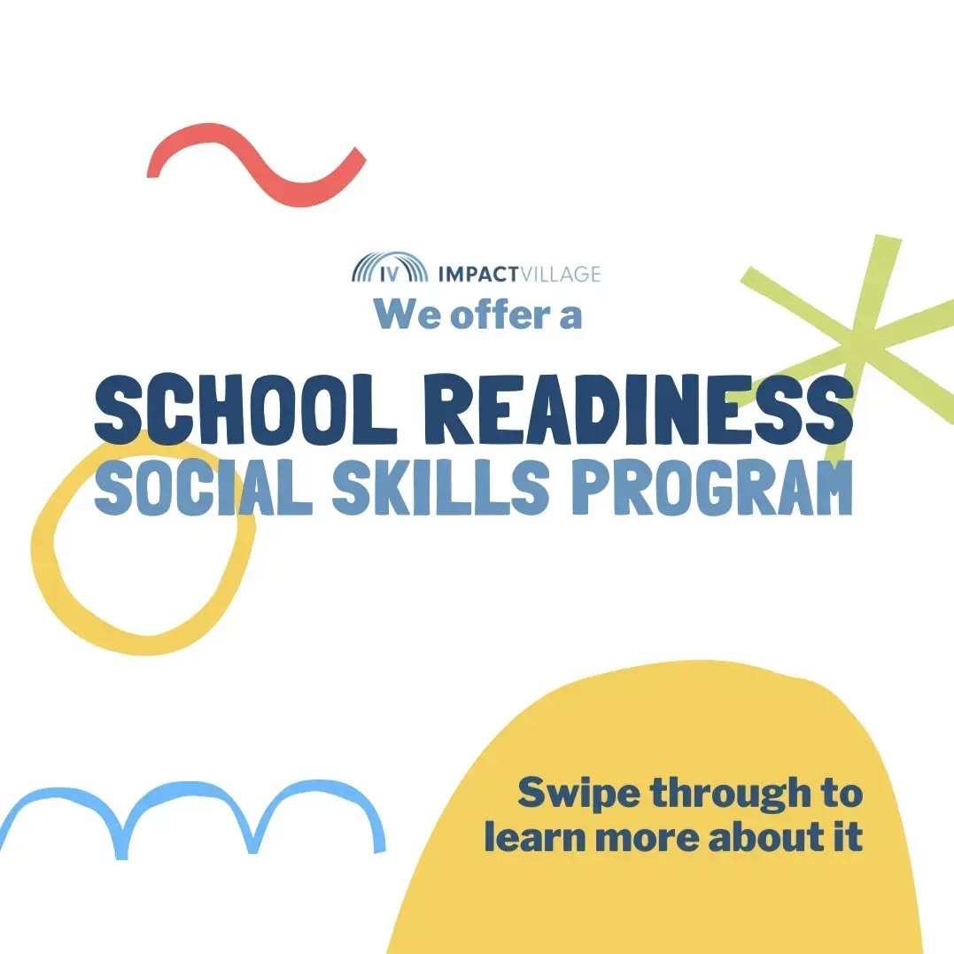 "Play gives children a chance to practice what they are learning." - Mr. Rogers
Our School Readiness program has been going strong since the start of our 2020/2021 school year, and it is such a great setting for young kids to get the support they need to build a sturdy foundation of learning skills.
Play is the primary way in which children learn about the world and about themselves, and our social skills group does exactly that with lots of fun and interactive games and activities to get kids to interact with their peers.
Spots are still available! If you'd like to learn more information or if you want to register your child for this program, contact us at info@impactvillage.ca.
