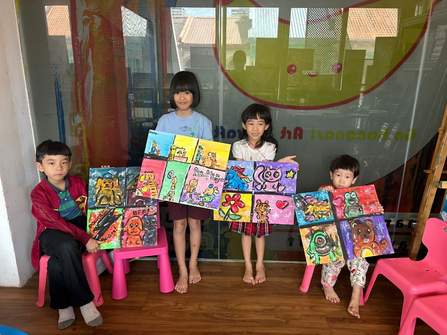 Can you guess the camp ? 🎨🖌️
#storyboard #photooftheday #canvaspainting #schoolholidays #artandcraft