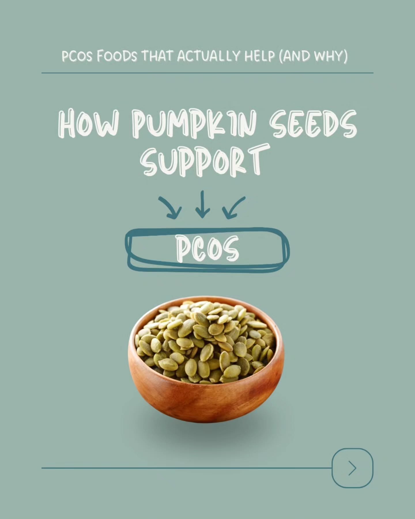 Pumpkin seeds are small, but they’re powerful for PCOS.
They’re rich in zinc, magnesium, healthy fats, and protein. Nutrients that support ovulation, hormone signaling,insulin sensitivity and stress regulation.
In PCOS, low progesterone, insulin resistance, and chronic stress often overlap.
Supporting these systems consistently is what helps cycles feel more regular over time.
💖 Want personalized support? Take the free PCOS Type Quiz (link in bio)
#PCOSSupport #HolisticNutrition #WomensHealth #pcos