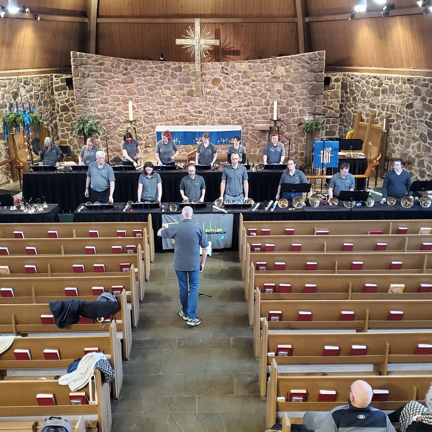 We finished up our 2nd concert this weekend at St. John's Lutheran Church in Phoenixville. What a crowd!!! Enjoy these pictures and mark your calendar for next week (www.phillybells.org).