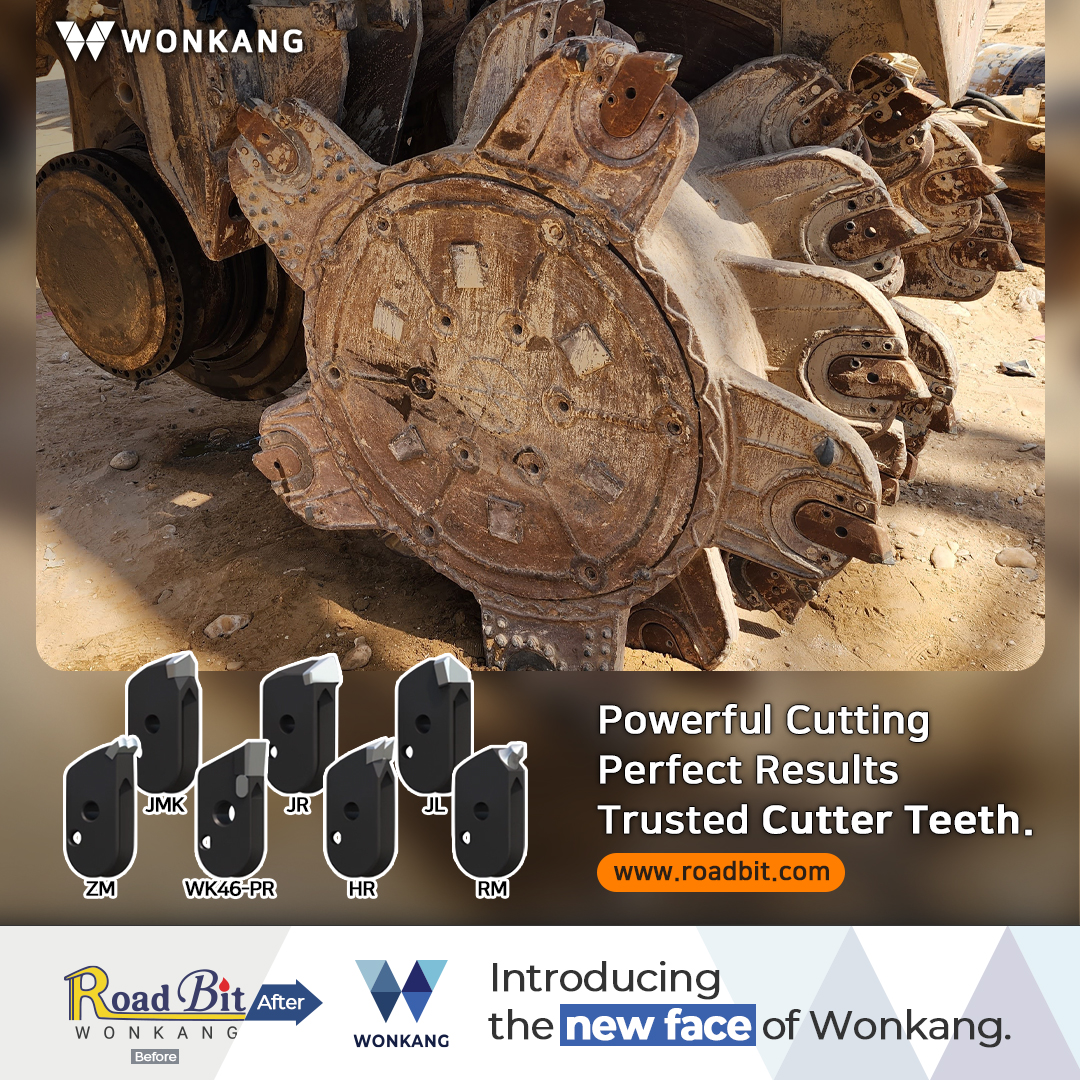 Powerful Cutting Perfect Results Trusted Cutter Teeth.
www.roadbit.com
#Diaphragmwall #Slurrywall #trenchcutter #BC30 #BC32 #BC35 #BC40 #cutterteeth #gearbox #mudpump #korea #wonkang #roadbit #cuttingwheel #BCF10 #BCF9 #spareparts #Mechanicalseals #Damper #Gearing #Complete #Assembly #roadheader #pick #tunneling #1500mm #bearing