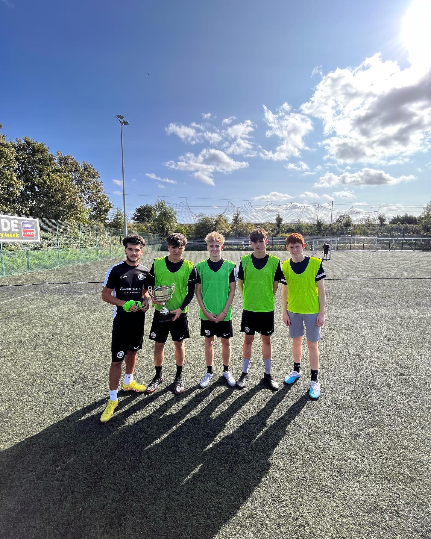 Fridays Tournament Winners π
Well done to our winning team this week, green team take home the trophy π