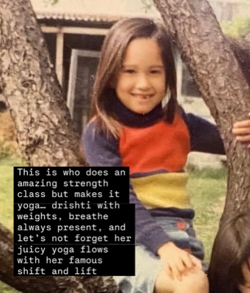 Couldn’t forget our flashback for this wonder woman…. Any guesses?