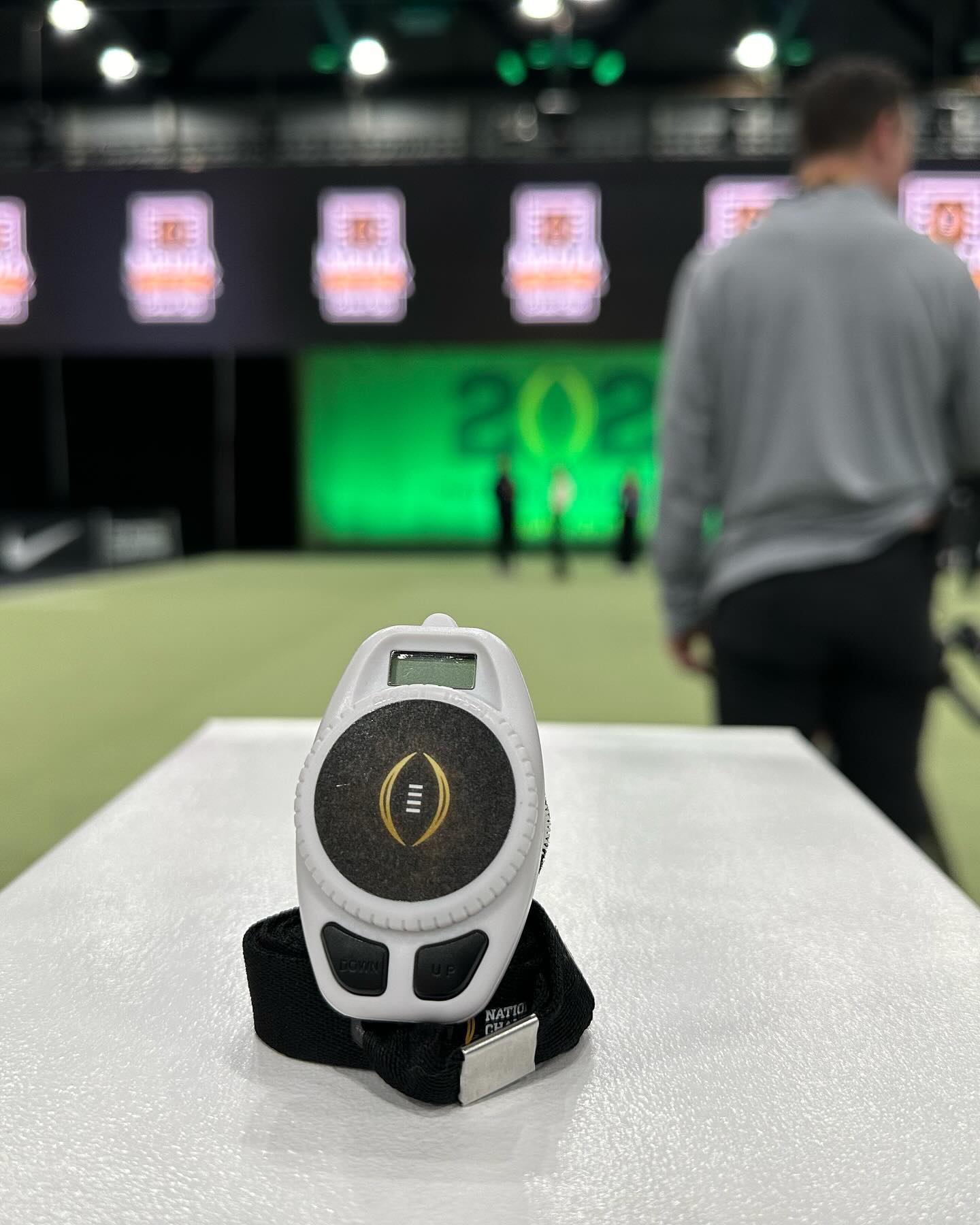 Happy to be part of another CFP Championship Media Day!
Fans used their Live Sports Radios to hear comments from players and coaches of Michigan and Washington ahead of Monday night’s big game. Some of ESPN’s college football analysts also stepped up to the podiums to give their thoughts on the matchup.
#cfbplayoff
#purplereign
#goblue