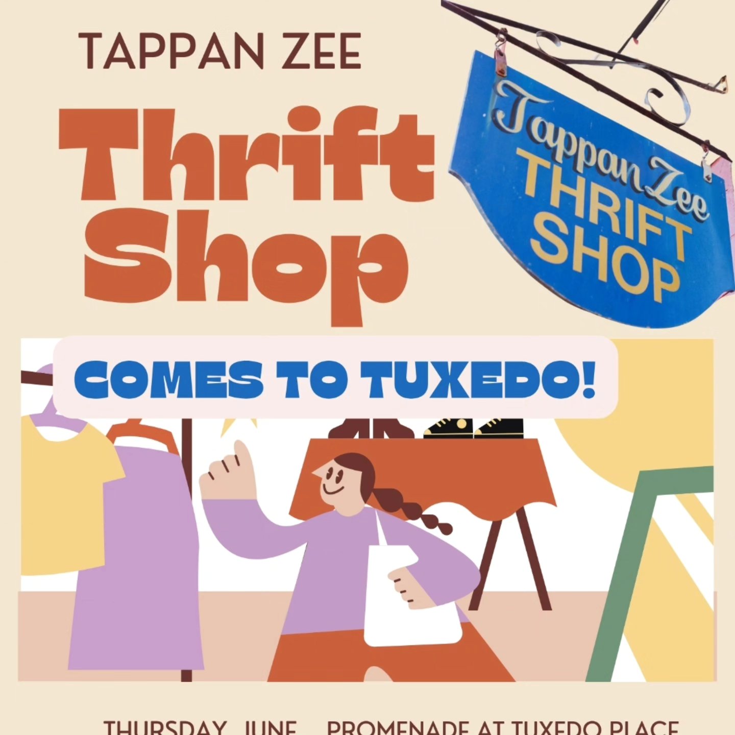 Two great upcoming events sponsored by Tuxedo Chamber member Promenade At Tuxedo Place !