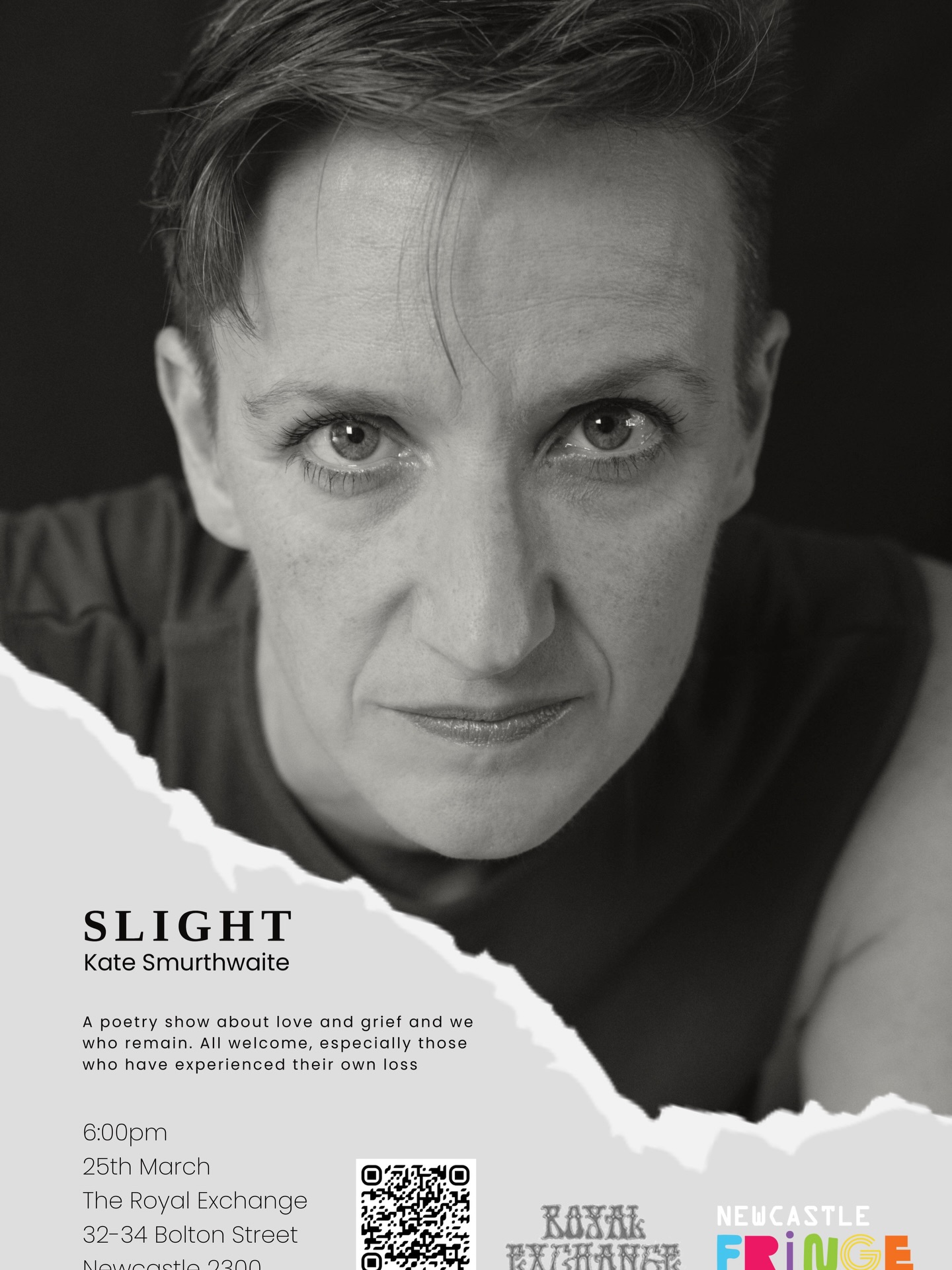 Have made it to @newcastlefringe and delighted to say the brilliant team here have found a perfect spot for me to do a one-off performance of Slight. This is a poetry show I wrote over the course of two years following the death of my partner in 2023. It’s about love and grief. I’m not going to be doing the “hard sell”. If it appeals to you, please come. Bring whoever would appreciate it. @newcastle_nsw @newcastlensw_ @newcastle_nsw_australia