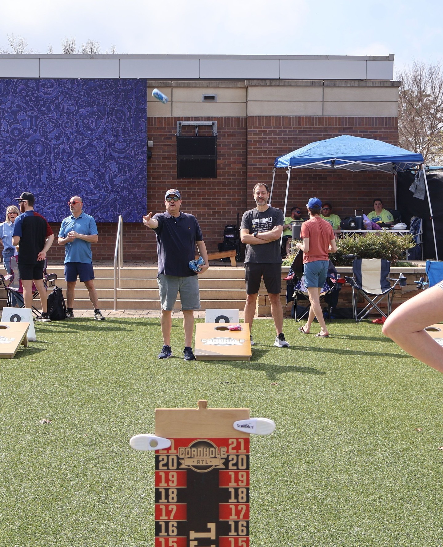 Warm weather and cornhole *was* here... but it will be back soon!โ๏ธ๐ฝโ