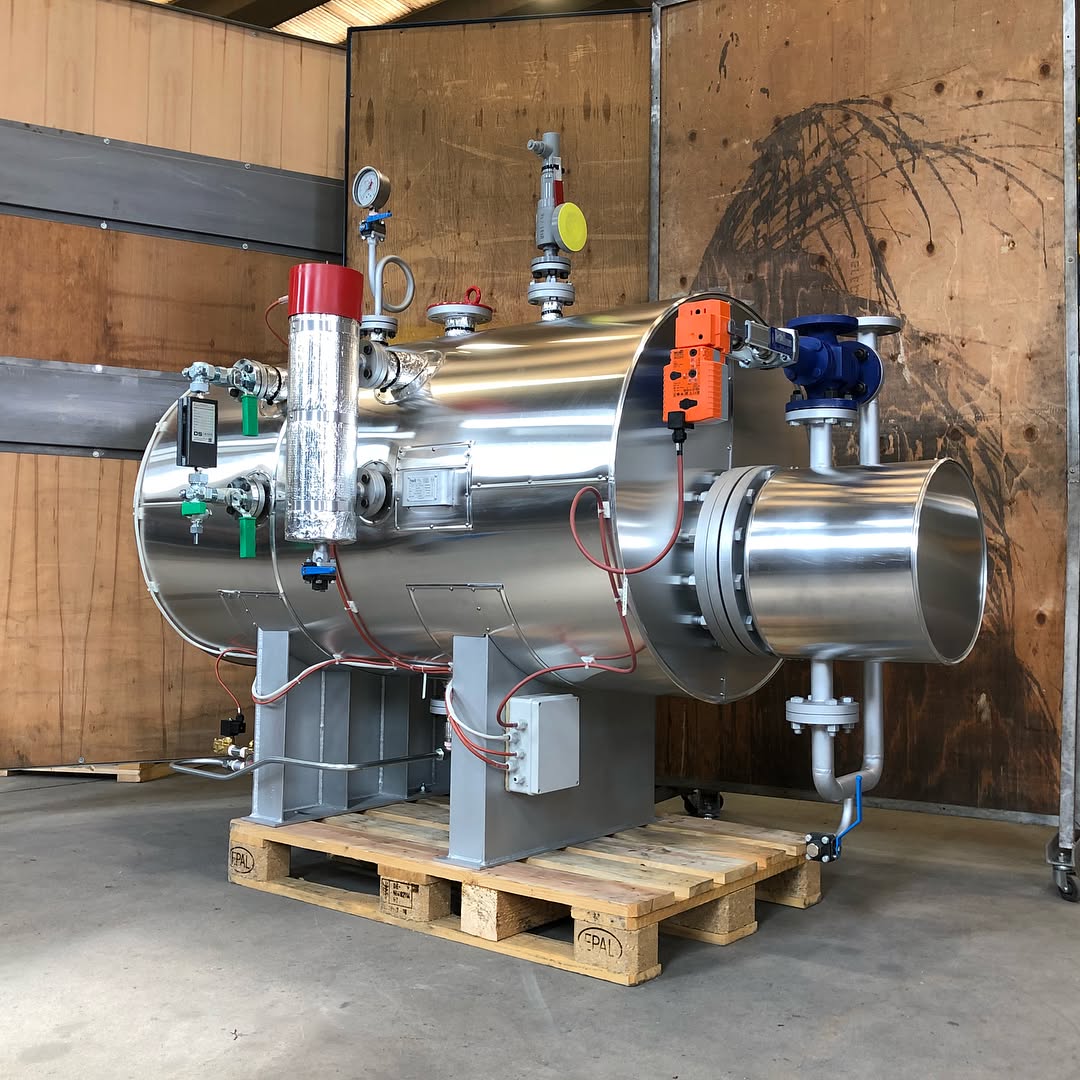 Produttore di vapore indiretto modello PIV 100 #steamgenerator #steam #generatoredivapore #vapore