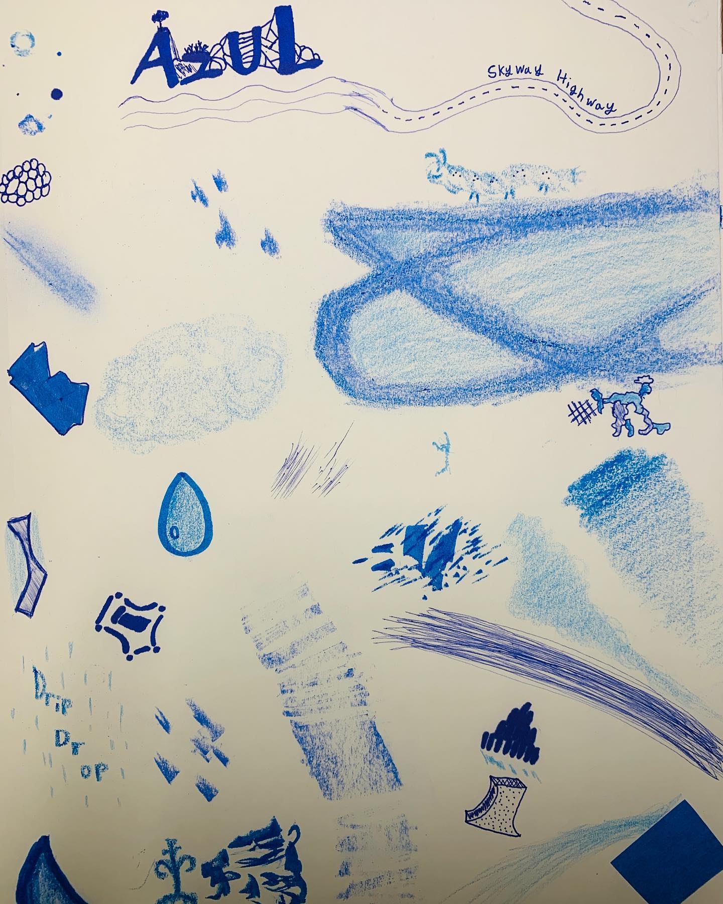 Chose a color and filled a page with it.
π¦π·π΅π
#weekly #update #art #artist #color #theme #blue #try #2d #pen #penicl #marker #crayon #tape #calkpastel #paper #fill #filling #page #favoritecolor #coolcolors