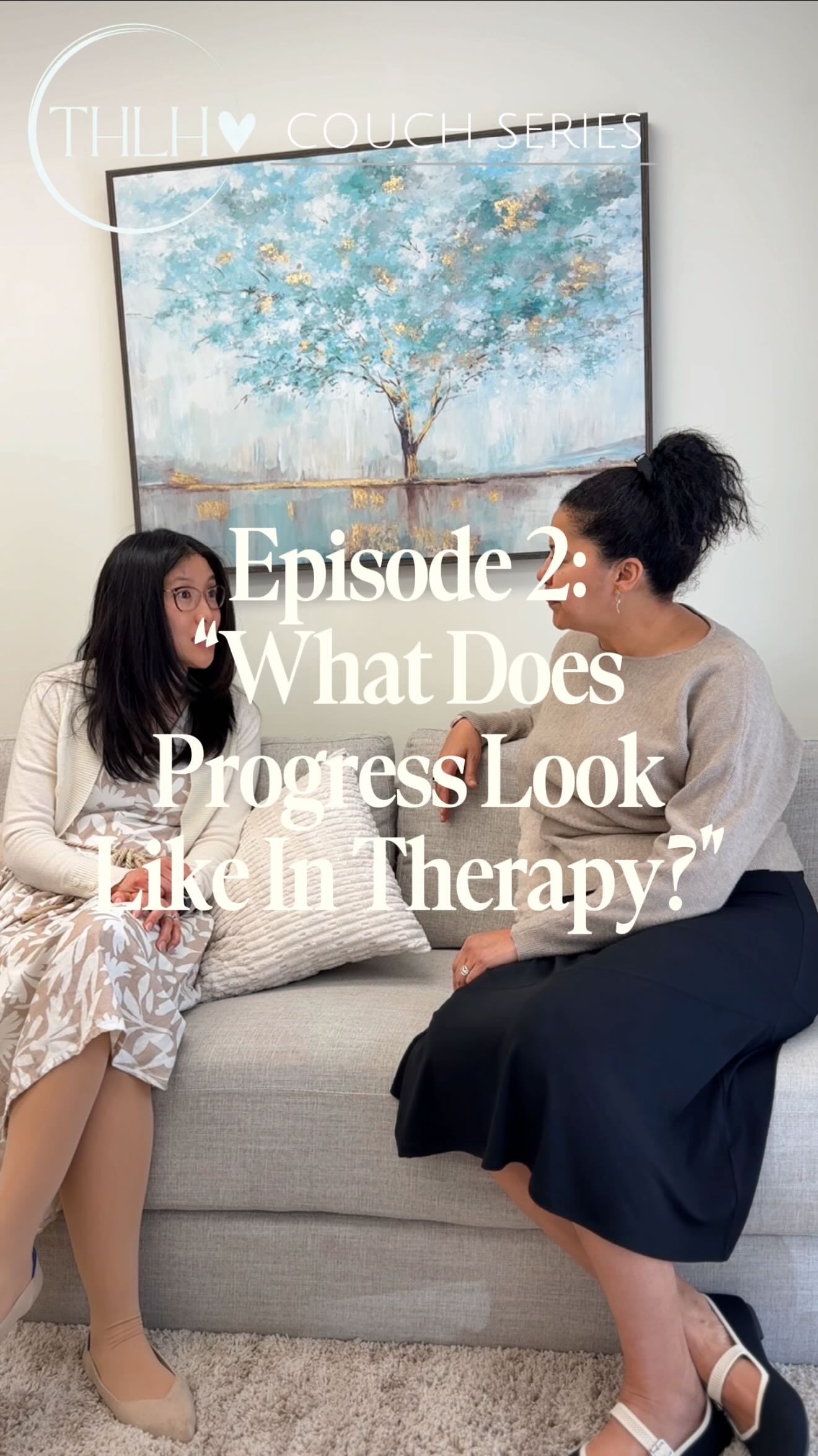 Think Happy Live Healthy: Couch Series — Episode 2
“What does progress in therapy really look like?”
Progress isn’t always obvious or immediate. It often shows up in subtle, meaningful ways like improved self-awareness, healthier boundaries, more regulated emotional responses, and the ability to navigate challenges with greater clarity and confidence.
Healing is not linear, but consistent effort creates lasting change.
Interested in starting therapy with us? Head to our website to sign up for a free 15 minute consultation.
#ThinkHappyLiveHealthy #TherapyWorks #MentalHealthAwareness #PersonalGrowth #EmotionalWellness