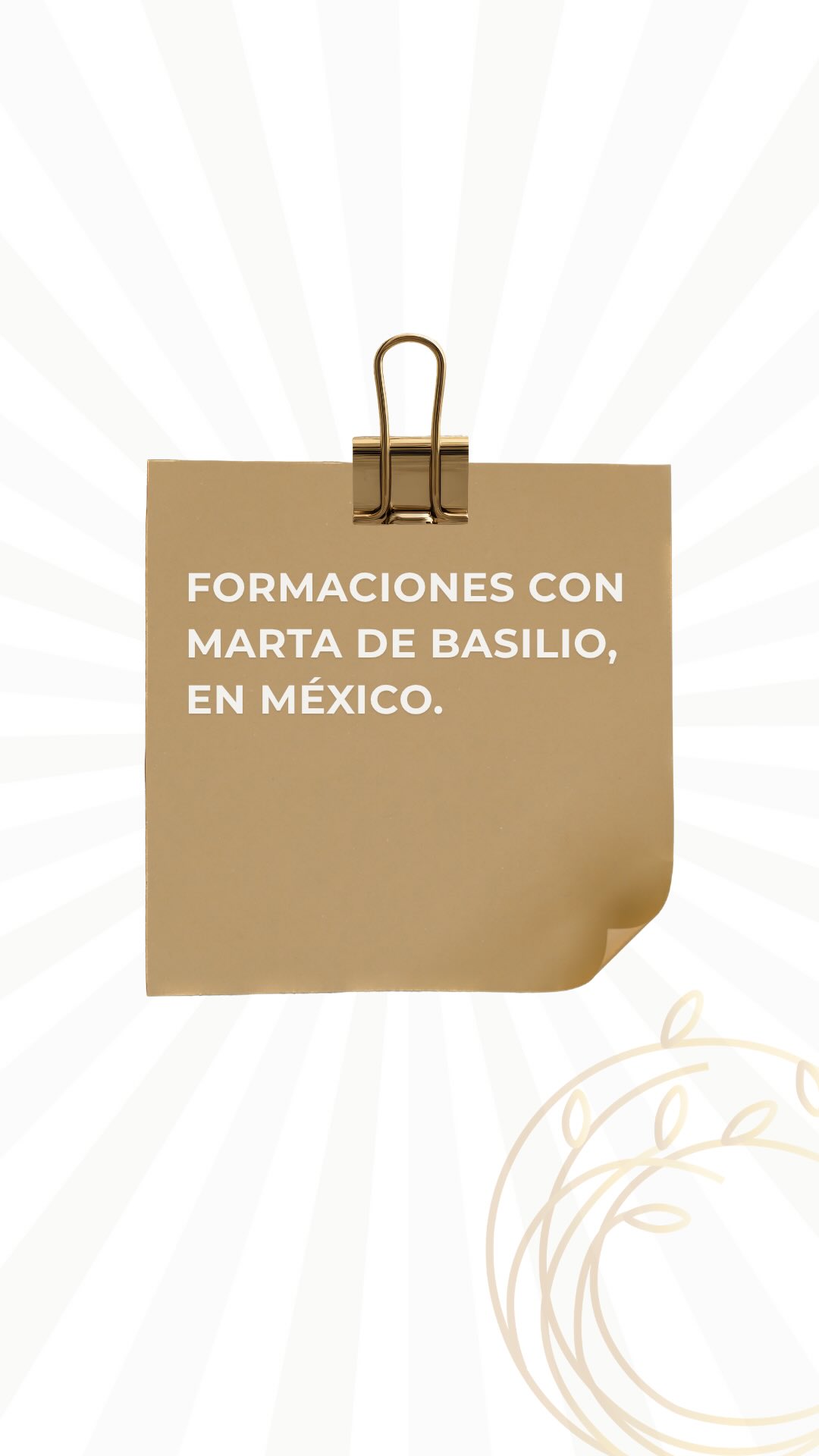 ⚠️ Deja de improvisar cómo comunicas, lideras y tomas decisiones.
Hoy, eso ya no alcanza. Marta de Basilio está en México por tiempo limitado, trabajando con líderes y equipos que quieren dejar de “hacer lo mejor que pueden”… y empezar a hacerlo con método, claridad y estrategia.
No es teoría. Es entrenamiento real en:
- Cómo influir en conversaciones que sí importan
- Cómo comunicar con claridad y seguridad
- Cómo usar la IA como una ventaja, no como ruido
Coach en IESE Business School y reconocida entre las Top 100 conferenciantes de España, Marta no viene a dar una charla. Viene a cambiar la forma en la que trabajas. Y eso no pasa todos los días.
Sesiones personalizadas (individuales o equipos) -Disponible en México solo durante el mes de marzo -
Espacios limitados. Si sabes que necesitas dar ese siguiente nivel, este es el momento.
Agenda tu sesión. ⚠️