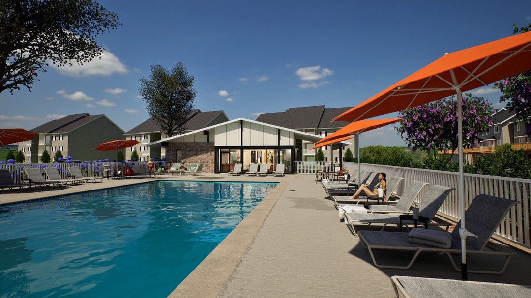 Architectural Visualization can bring a project to life even before construction gets started. Define Design offers this #architecturalvisualization service to our clients. If you have a project feel free to reach out. Stay tuned to see how the completed pictures compare. #realestatedeveloper #architecture #multifamily #apartment