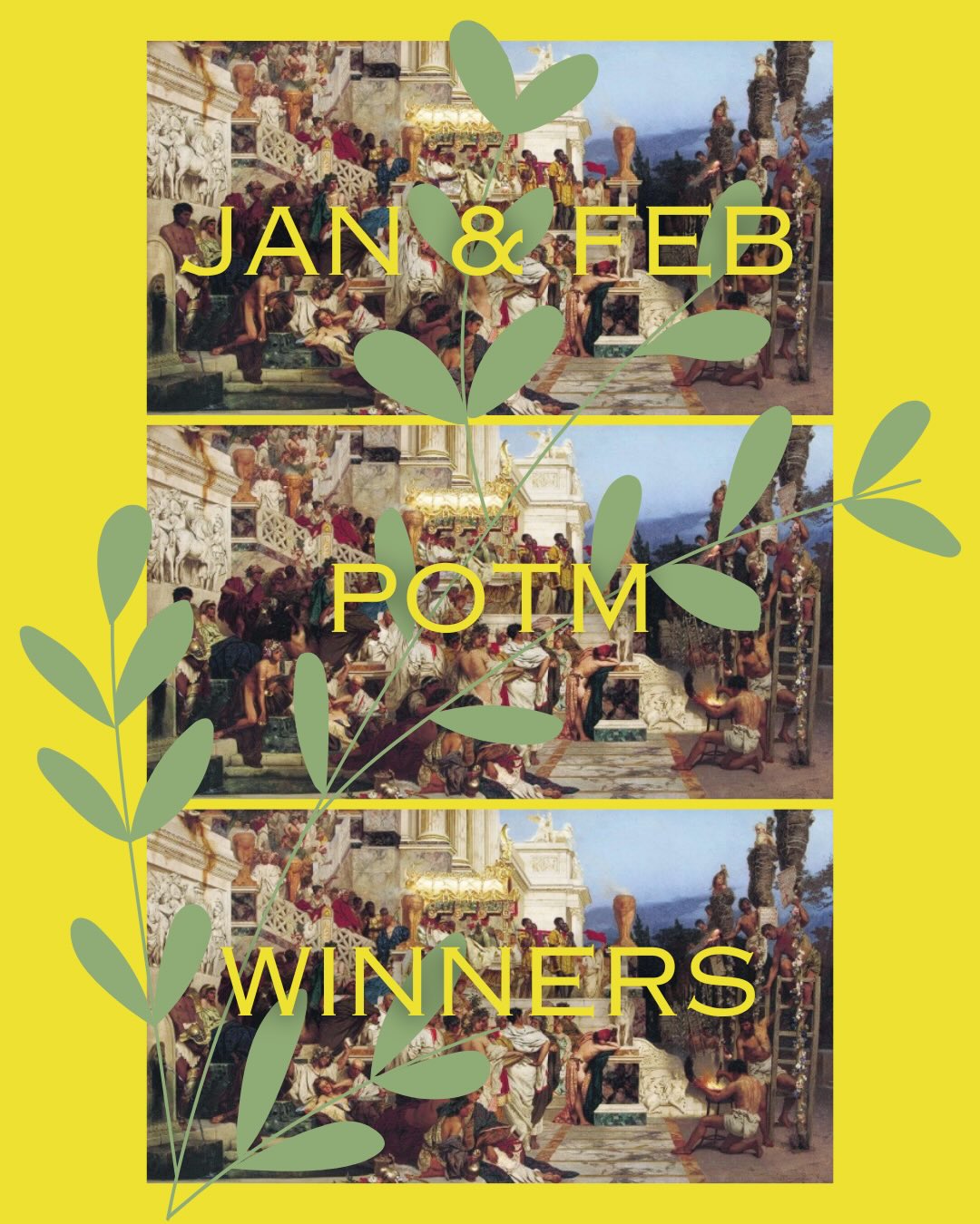 january & february POTM results are out!! thank you to everyone who submitted — all the photos were so amazing!
congrats the january winner alfredo guadarrama and february winner katelyn zhou as well as january runners up elizabeth link & kelly zhong and february runners up emer temple & lilly chill 🎉🎉