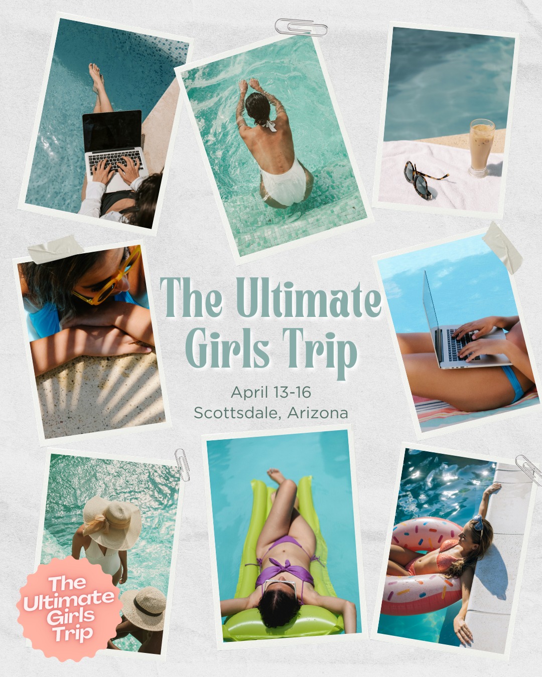 This isn’t just a girls trip… It’s business meets main character energy.
UGT is where big ideas, poolside cocktails, and “wait… this just changed everything” conversations all collide.
We’re talking:
👯♀️ instant besties
💡 accidental genius breakthroughs
🍹 mid-day margaritas (for “networking,” obviously)
🔥 and the kind of energy that makes you go home a whole new woman
Because turns out… growth hits different when you’re doing it in a bikini, hyped up by women who just get it.
Less burnout. More expansion. Way more fun.
If you’ve been waiting for a sign to do something bold, a little unhinged (in the best way), and actually life-changing… this is it!
UGT is calling - are you coming?
#ultimategirlstrip #girlstripgoals #businessbesties #womenwhotravel #businessmastermind