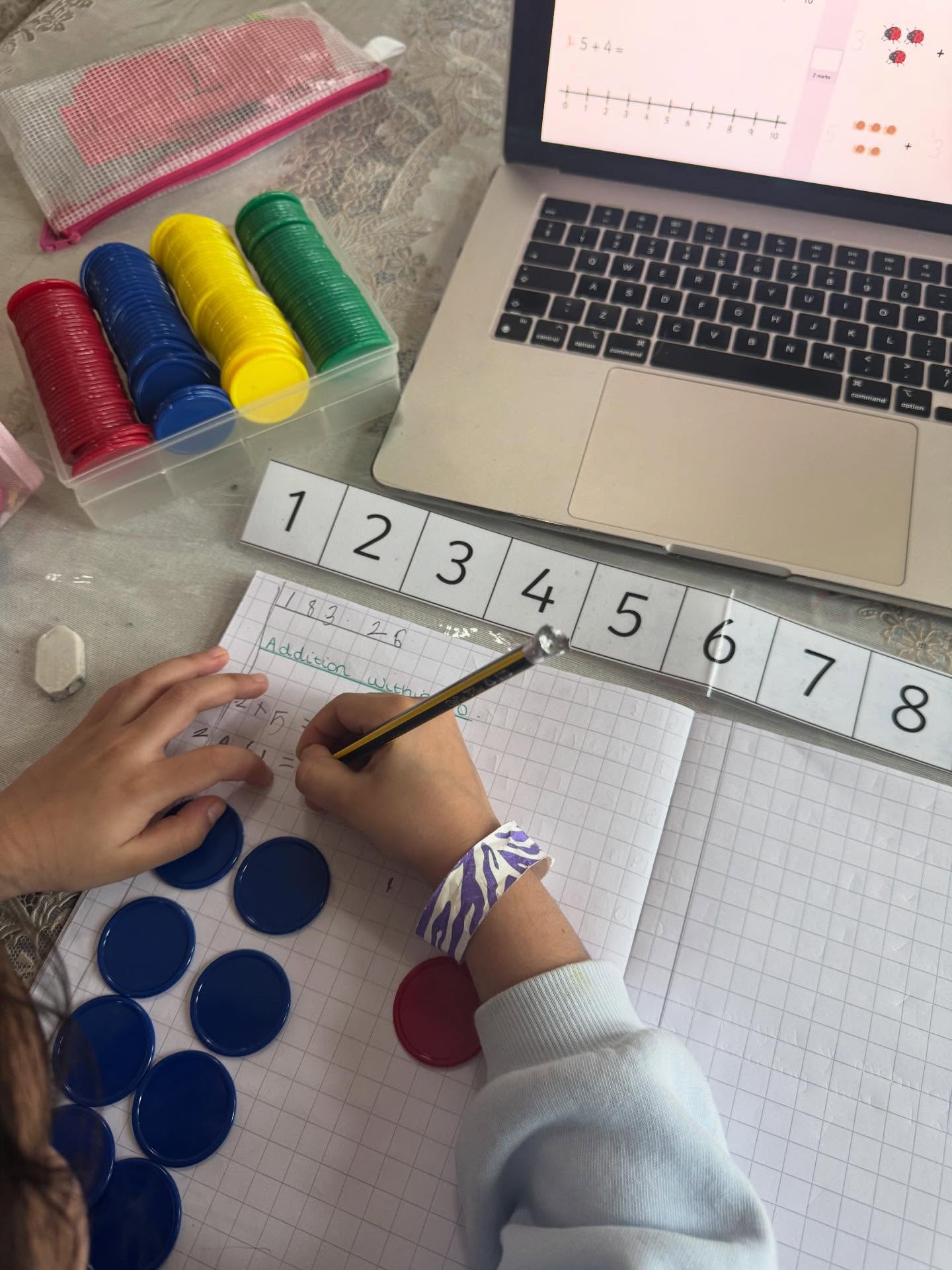 ✨ Building strong foundations from the start ✨
In today’s session, our FS2 learner explored addition within 10 using hands-on resources—helping to make maths visual, engaging, and meaningful.
At Angel Tutors, we focus on developing confidence alongside core skills, so every child feels supported as they learn and grow 🧡
#AngelTutors #EarlyYearsLearning #FS2 #MathsThroughPlay #LearningThroughPlay DubaiTutors PrimaryEducation BuildingFoundations