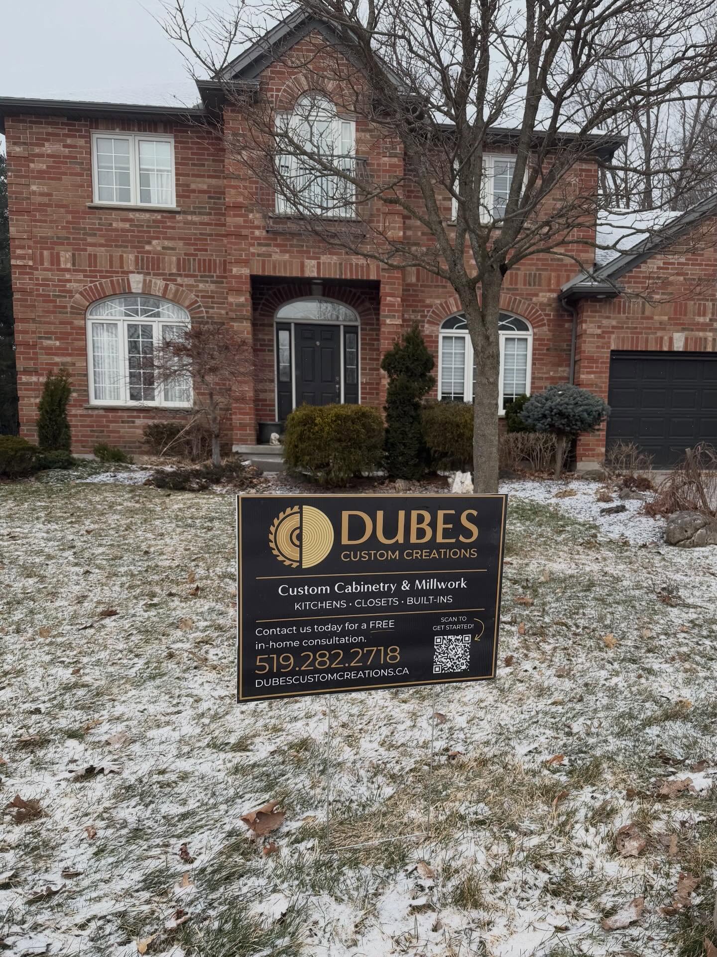 Nothing makes us happier than wrapping up a project and seeing a big smile from our clients 🙌
Getting to place our sign on their front lawn means everything to us — it’s a sign (literally) that they’re proud of the work and truly happy with the results. That trust and satisfaction is what we strive for on every single job.
Thank you to our amazing clients for allowing us to showcase our work. It never goes unnoticed and means more than you know!
If you’re thinking about your next project, we’d love to help bring it to life.
#dubescustomcreations #lawnsigns #happycustomer