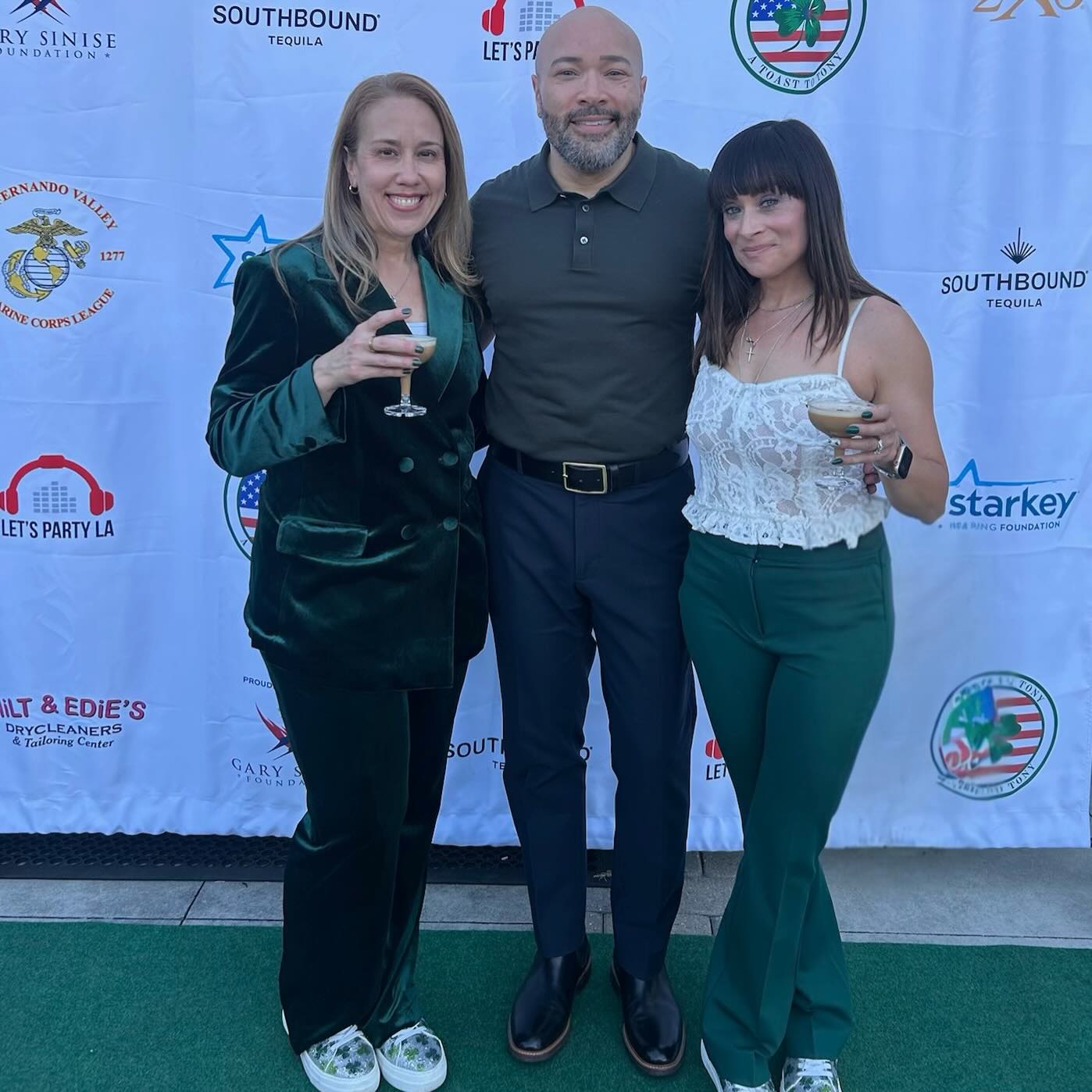 Our third annual “A Toast To Tony,” proudly supporting @garysinisefoundation was our best year yet because of all the boots on the ground that have supported it from the start, and made it happen thrice!!! And the third time really was the charm🍀🍀🍀
On this actual St. Patrick’s Day, I want to say to my amazing community… who comes, who donates, who literally erects this “little event that could” (and oh so quickly breaks it down with a shuffle and a smile;) THANK YOU. I may be wee in height but you have my mega Irish heart💚
JOY was in that room Friday night. JOY spilled out of those hangar doors. And JOY coexisted with grief and love and the active remembrance of our heroes past, present and future. It was beautiful and uplifting, carried through and through. It’s been carried all along and is growing into something bigger than anything I could ever hope for or imagine. #atoasttotony🍀 #stpatswithapurpose #supportourveterans #supportourfirstresponders #stpatricksdayfundraiser
You all toasted and paid tribute and now it’s time to pay tribute to you, starting with my cohosts who inspired this in 2023 and encourage me every single time I doubt, worry or falter. I love you @briav77 & @scottiegage and I’m so grateful you’re on Team Tony @mrsbloominspires and @aebmoo
Thank you to my performers who made our program soar: @welshwolfmusic @sethwolfe @mia_moceri @bryanchestersactor
Drummer John Davis
Piper Paul Cathers
Dancer Scarlett Morris
@marinecorpsleague1277
@theerincahill @the_norma_maldonado
& to our favorite vendors @setthebarlosangeles and @fernandoscatering @takeyourbestshot_la
& to @losangelesfiredepartment Station 90, for being there and answering the call, as you do 🚒
& to my core four @thevanessavaughn @kerryfrancesofficial @terrynwestbrook @dzt_caveman
And to our amazing sponsors who came on board this year, you have our deepest gratitude:
@starkeyhearingfoundation
@miltandedie
@2xowhiskey
@drinksouthbound
@marinecorpsleague1277
@letspartyla @knash115 @paigesullivanact3 @sactomeem