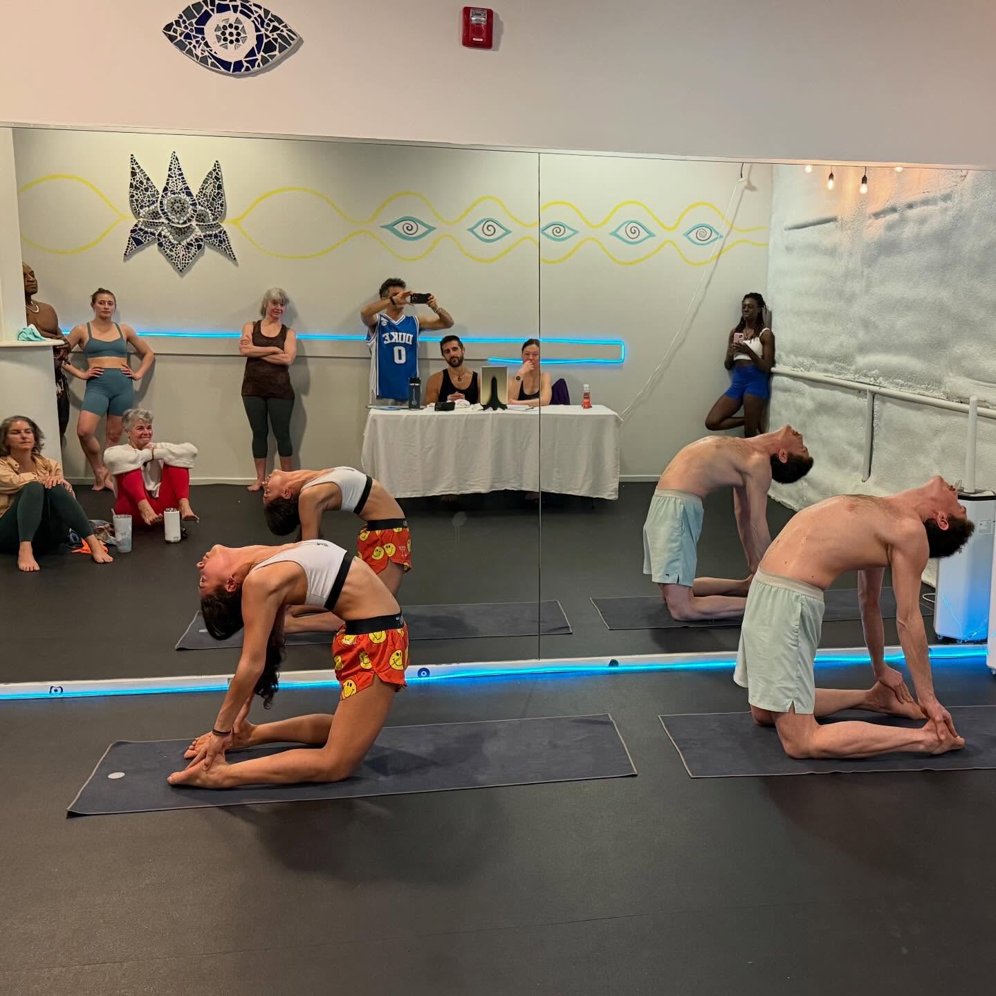 Yoga Madness was epic - congrats @barefootpirateyogi on your championship , and MASSIVE thanks to everyone who came to support & participate, especially Ms. Guia @thatfocusgirl who organized everything in a huge way! Guia you’re the bestest!!! Was so fun 🔥🔥