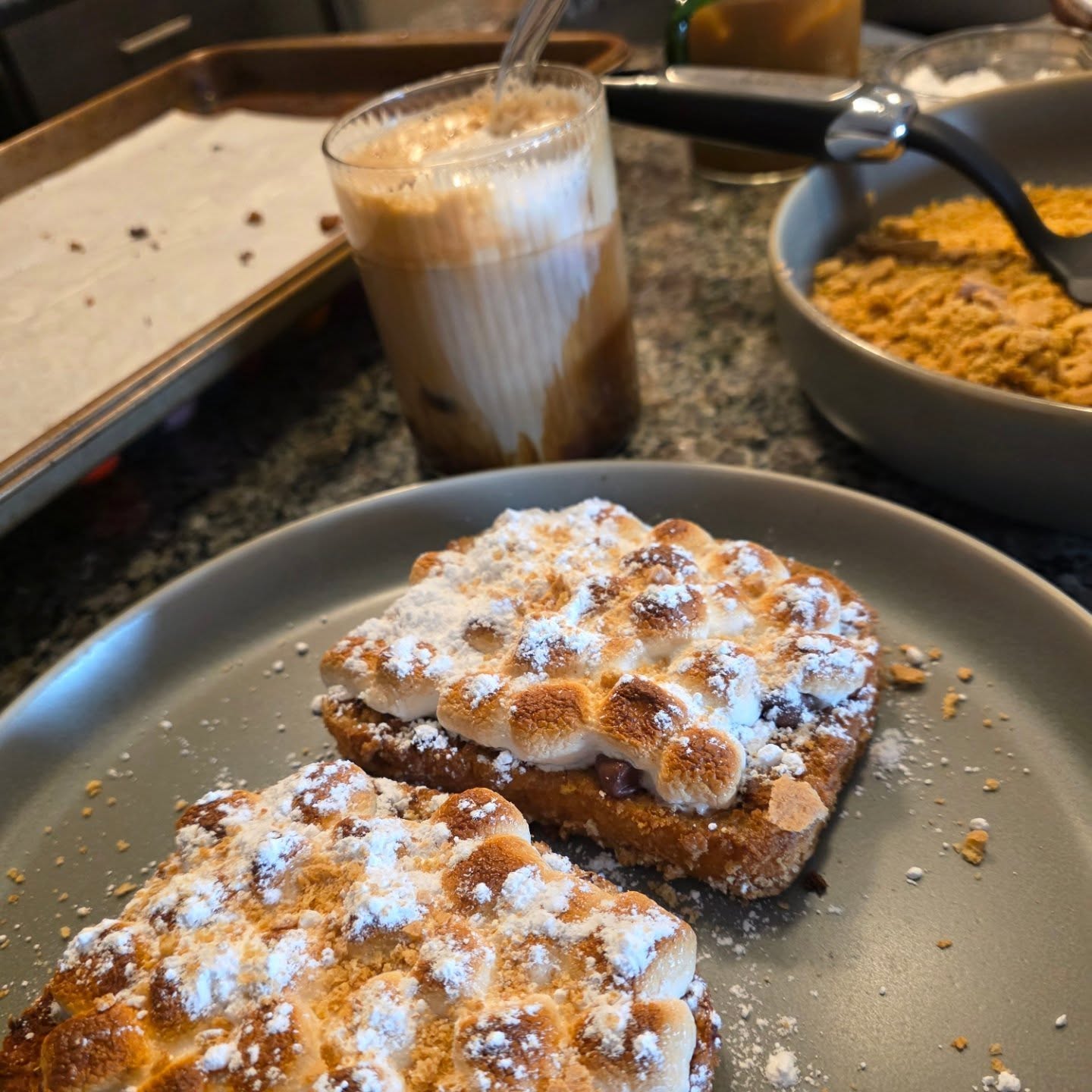 What you see: esthetic food pic
What I see: parts of myself coming back I haven't seen in 4 years.
Before my first daughter died at 4 days old in 2022, I enjoyed cooking and baking. It wasn't a big deal, but I liked making new things and got excited to share them with Trevor.
But in that first year I didn't cook a single time. Year 2? Maybe twice. Year 3 I was pregnant for the 5th time in 5 years with only 1 living kid, so let's just say I have a VERY patient husband.
When your baby dies, people expect the visible parts of grief: the missing them, the anniversaries, and the holidays.
But no one sees the quiet parts. The way grief steals even the most mundane parts of your life. The parts that are completely invisible to the outside world but you live in every single day. The way it steals things that don't even seem connected.
Like cooking.
Because that’s the thing about grief when your baby dies… it doesn’t just touch the obvious parts of you.
It changes all of you. Sometimes forever.
But sometimes slowly over time, little pieces of the old you resurface. And when they do, they don't feel little at all.
