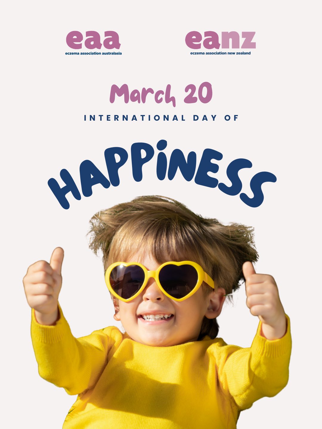 Happiness looks different for everyone đ
For our eczema community, it can be a night with less itching, a flare finally calming down, or simply feeling comfortable in your own skin.
This International Day of Happiness, weâre celebrating the small wins, the resilience, and the strength of our community. Every step forward matters, and you are not alone on this journey.
Letâs spread a little extra kindness today to ourselves and to each other đ¤
Whatâs something thatâs brought you a moment of comfort or joy lately?
#InternationalDayOfHappiness #EczemaSupport #EczemaCommunity