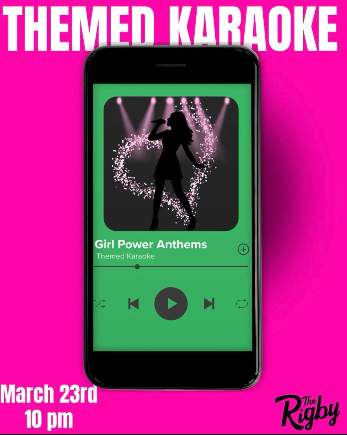 ๐คโจ Girl Power Anthems all night long
Grab the mic, bring the energy, and sing like you mean it ๐
๐ The Rigby
๐ March 23rd | 10 PM
#rigbyforthepeople #girlpower #anthem #karaoke #madisonwi
