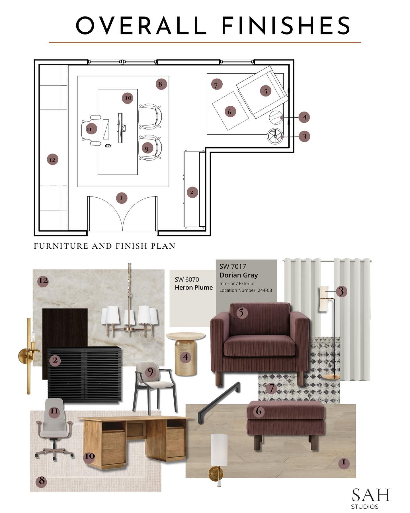 It’s all in the details!!
This is one of my favorite ways to plan a space and display all of the details in a comprehensive way. Sometimes finding the right furniture, fixtures, and finishes can be hard without being able to see them all together.
This is a great way to see all of your design come together and be able to access clickable links to easily order everything you need!