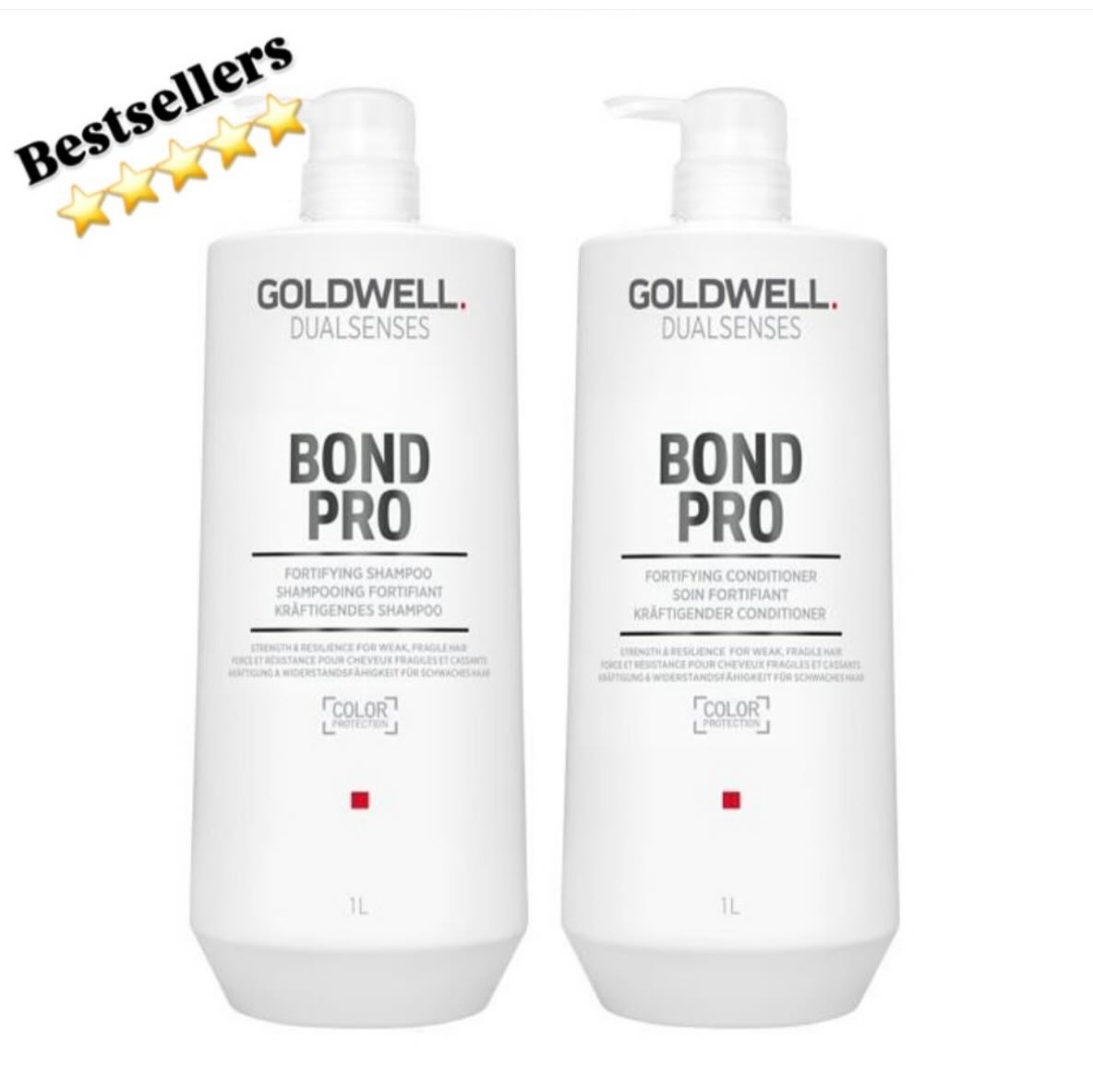 Goldwell Bond Pro Fortifying Shampoo & Conditioner provides instant strength and resilience for weak, fragile hair that is prone to breakage. For all hair types. Click link in bio for all your haircare needs.
#whatdoesyourhairneed #healthyhair #stronghair #goldwell