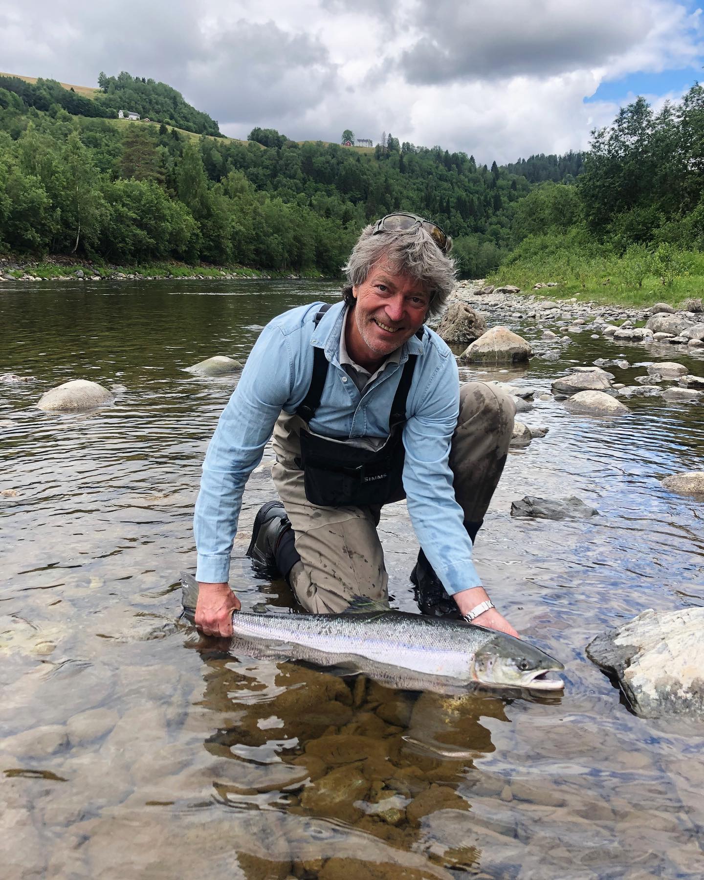 Happy fishing 🐟 #fishing #fishinglife #kanalhølen #orkla #salmon #laksefiske