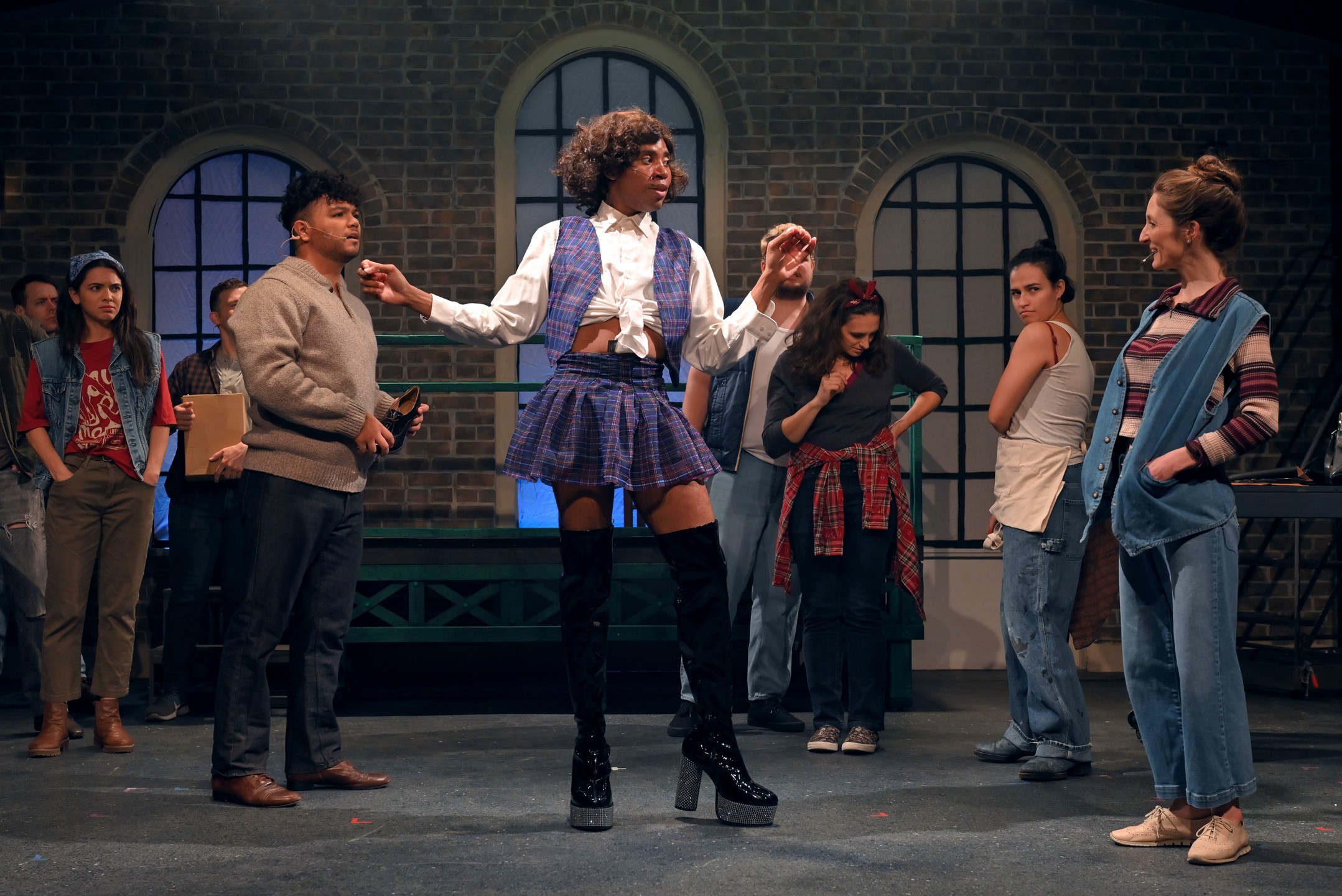 "1. Pursue the truth! 2. Learn something new! 3. Accept yourself and you'll accept others too! 4. Let love shine! 5. Let pride be your guide! 6. YOU CHANGE THE WORLD WHEN YOU CHANGE YOUR MIND!" ❤️👠❤️👠❤️👠❤️👠❤️👠❤️👠Kinky Boots at Gallery Players closed yesterday after three sold out weekends. What an immense privilege it was to share the stage with this incredible group of artists. Thank you so much to our director @ryanahendricks for trusting me with Pat.