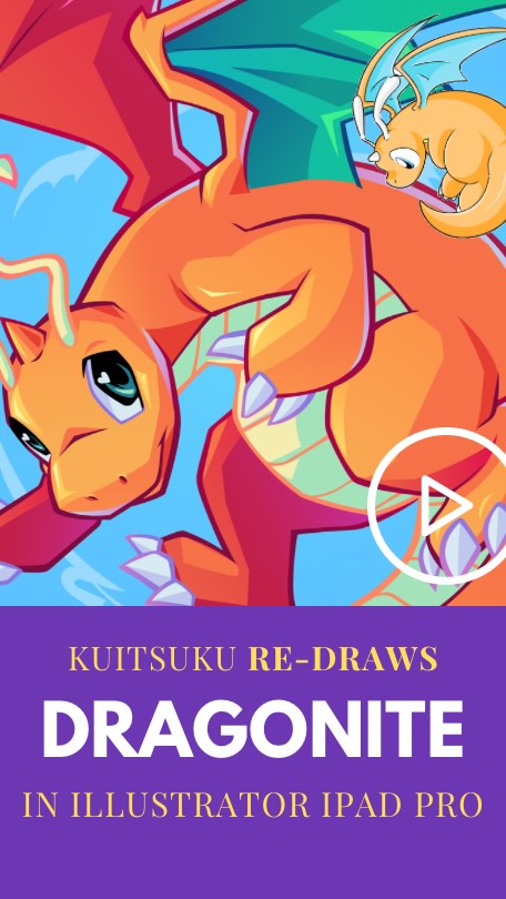 Ahh I have like 3 solid drawing styles these days but the angular one is my favorite for vector drawing. This old Dragonite piece was one of my most popular. 💀
I’ll be adding a bunch of old drawing from Suta-Raito soon just for laughs.
Drawn in illustrator on the iPad Pro.
#pokemon #pokemonart #satisfying #artistsoninstagram #satisfyingvideo