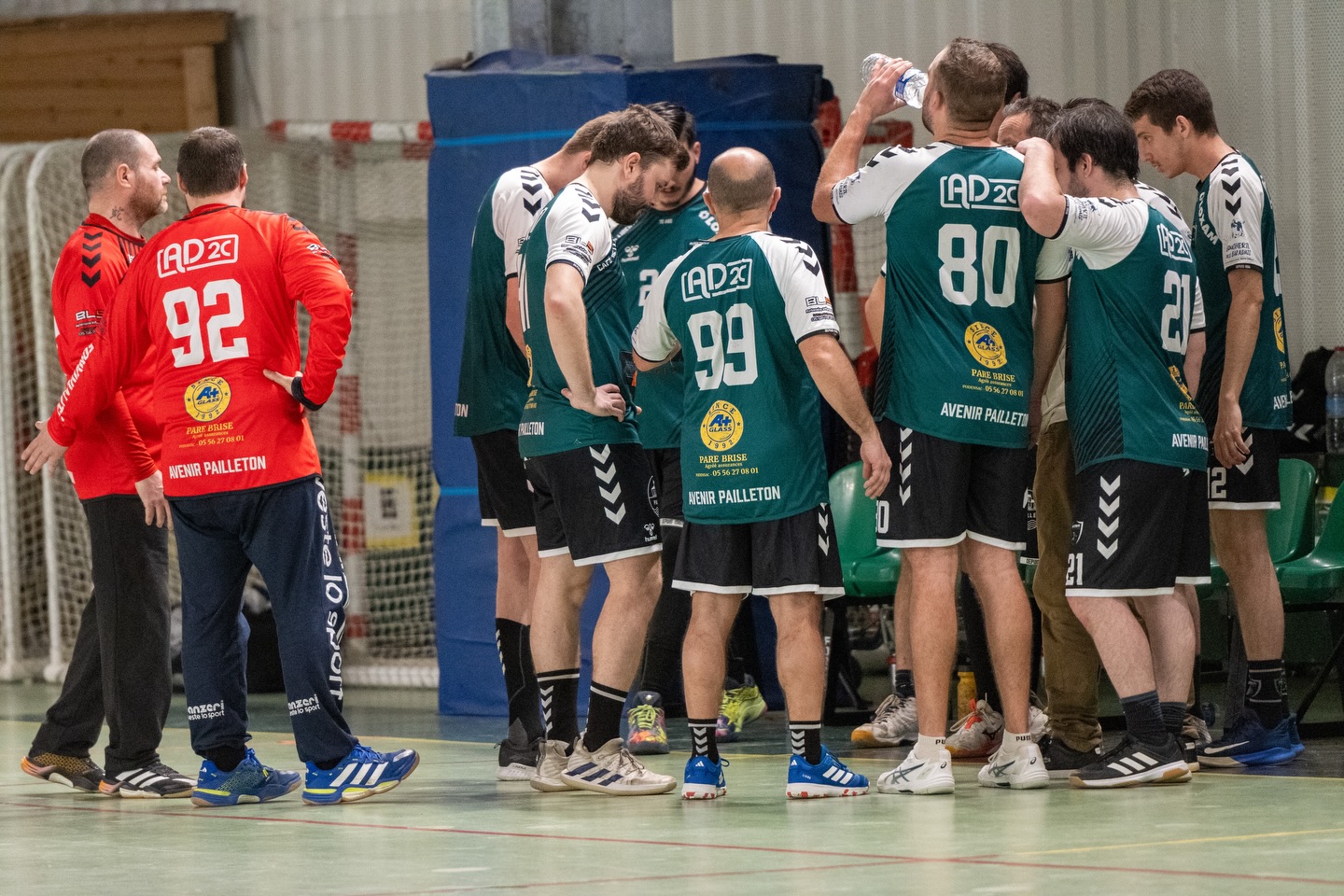Retour en images sur le match de nos SG1 et SG2 💚🤍 Merci à @teohacquin pour avoir les photos de nos SG1