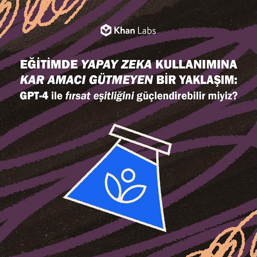 Yapay zekânın eğitim için sağlayabileceği faydayı dünyaya eşit şekilde dağıtabilmek mümkün mü?
#KhanAcademy olarak kâr amacı gütmeyen, teknoloji destekli ama insan odaklı eğitim yaklaşımını savunan bir eğitim kurumuyuz ve yapay zekânın doğru kullanıldığı takdirde eğitimin geleceği için insanlığa neler sunabileceğini keşfetme hedefiyle yeni bir yolculuğa çıkıyoruz.
#OpenAI ile yaptığımız işbirliği kapsamında bu ay #GPT4'ün lansmanı ile eş zamanlı olarak tanıttığımız #AI öğrenme rehberimiz #Khanmigo'yu bu yolculuk boyunca yenilikçi ve erişilebilir bir teknolojik araç olarak eğitimin tüm paydaşlarına sunmayı ve yeni girişimimiz #KhanLabs'te yapacağımız keşif ve araştırma sonuçlarını herkesle paylaşarak insanoğlunun öğrenme potansiyelini daha ileriye taşıyabilmek için katkı sağlamayı hedefliyoruz.
Yapay zekânın henüz çok yeni bir teknoloji olduğunu biliyoruz ama potansiyelini düşündüğümüzde, #eğitim gibi değişime dirençli bir alan için bile çok önemli bir dönüm noktasındayız. #Yapayzeka'yı doğru kullanırsak ve faydasını topluma eşit şekilde paylaştırmayı başarırsak, #gelecek'te tüm dünya hatta tüm insanlık için öğrenmeyi çok daha farklı bir boyuta taşıyabilmek mümkün olabilir…
Yazının tamamı için link profilde 🔗
#khanacademy #edtech #education #onlinelearning #aieducation #elearning #nonprofit #socialimpact #sosyalfayda #STFA #STK #egitim #teknoloji #fırsateşitliği #egt #edu #khanacademyturkce #khanacademytürkçe #khanacademytürkiye #yapayzekâ #yapayzekateknolojileri