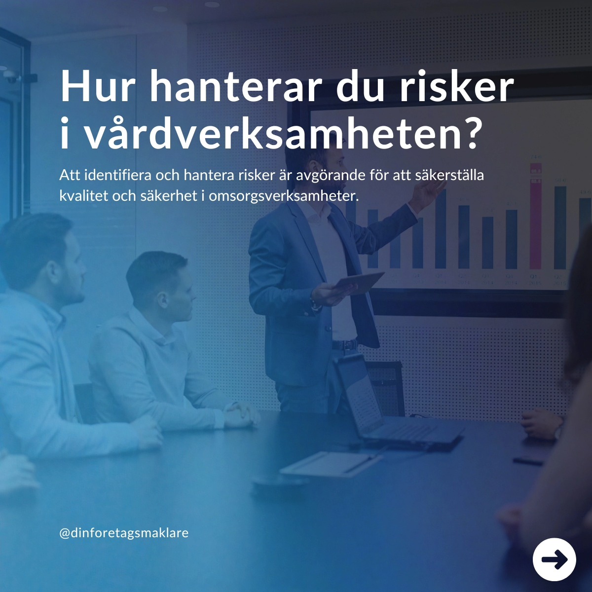 Så hanterar du riskerna i din vårdverksamhet
Att hantera risker på ett effektivt sätt är avgörande för att skapa en säker och hållbar verksamhet inom vård och omsorg. Med vår 14-åriga erfarenhet inom denna sektor har vi på Din Företagsmäklare gedigen kunskap om hur man identifierar och minimerar operativa, ekonomiska och juridiska risker.
Låt oss ge dig det stöd du behöver för att bygga en stabil och framgångsrik verksamhet.
#vårdsektorn #riskhantering #företagsvärdering #omsorgsbranschen #dinföretagsmäklare