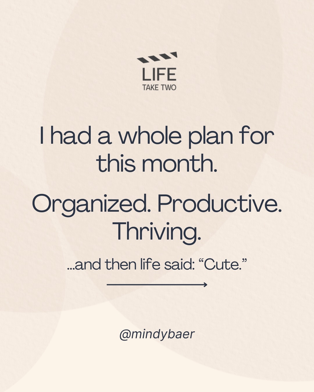 You ever get your life perfectly organized…and then it immediately rearranges itself? 🙃
That’s midlife.
Not messy. Not off track.
Just full, layered, and constantly asking you to pivot.
Some days it feels powerful.
Some days it feels like, “wait… what just happened?”
Both are part of it.
✨ I share more of the real, behind-the-scenes moments (the ones that don’t always make it to social) in my emails.
If you want the inside scoop, click the link in bio to subscribe!