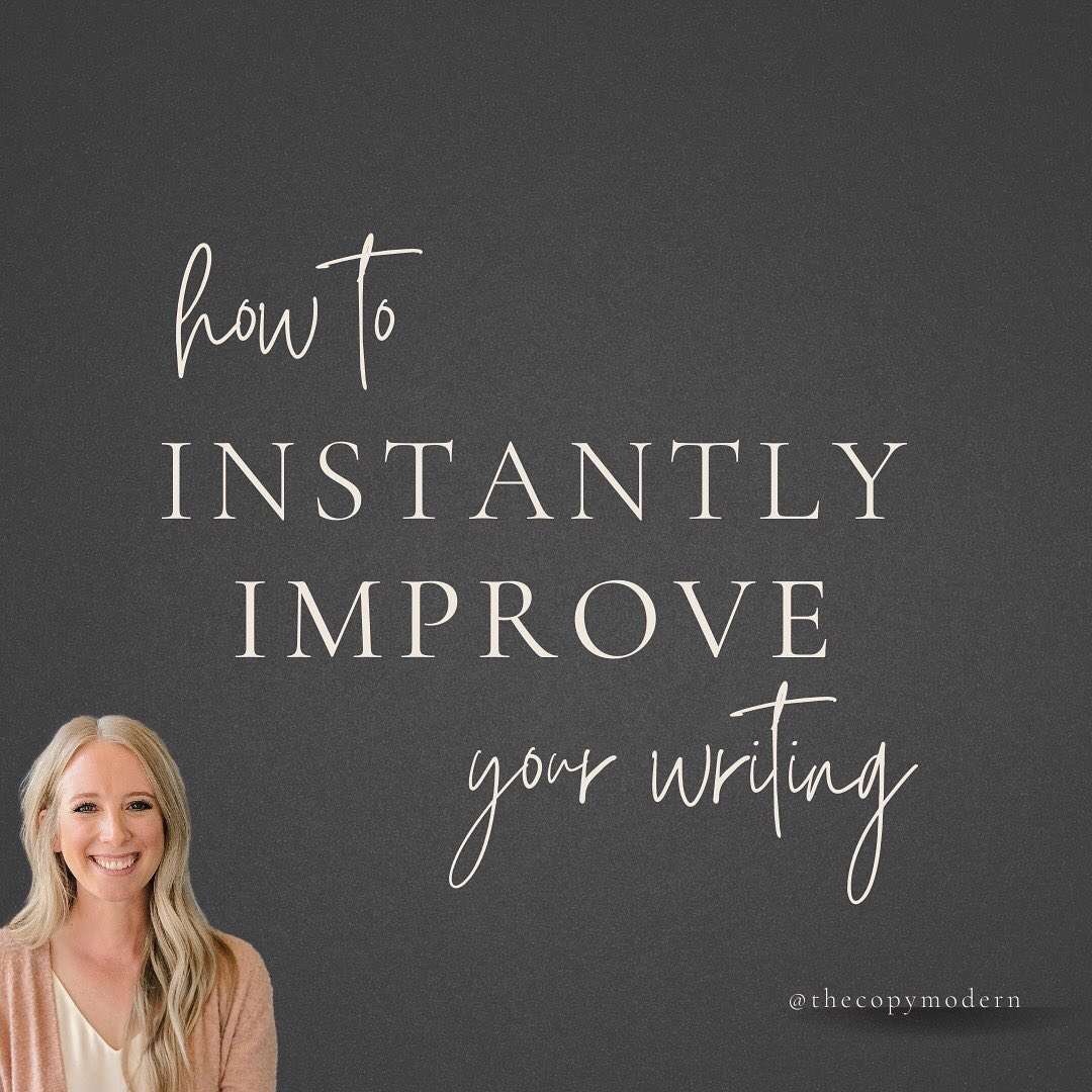 Here are 4 simple ways you can improve your writing starting NOW:
✍🏻Use shorter sentences
✍🏻 Use common words
✍🏻 Don’t over describe
✍🏻 Use power words
Your audience is much more likely to read if you do these things. Let me know if you agree!🖤