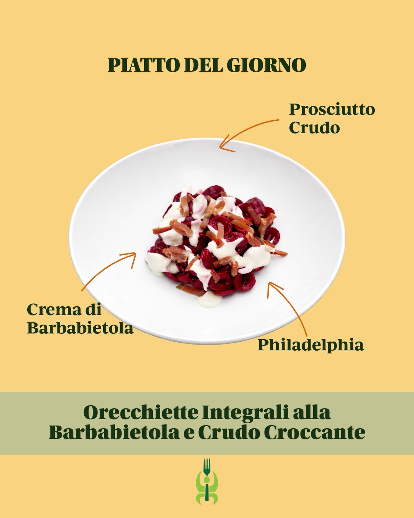•Orecchiette Integrali alla Barbabietola e Crudo Croccante•
Colore, equilibrio e sapore in un solo piatto 🍽️
Orecchiette integrali, crema di barbabietola, formaggio cremoso e crudo per un primo originale e super gustoso.
Semplice, nutriente e irresistibile.❤️
INGREDIENTI:
140 ORECCHIETTE INTEGRALI
200 CREMA DI BARBABIETOLA
80 G PHILADELPHIA
50 G CRUDO
1 CUCCHIAIO DI EVO 🍽️
#ricetta #orecchiette #solitonutrizione #centronutrizionalesolito