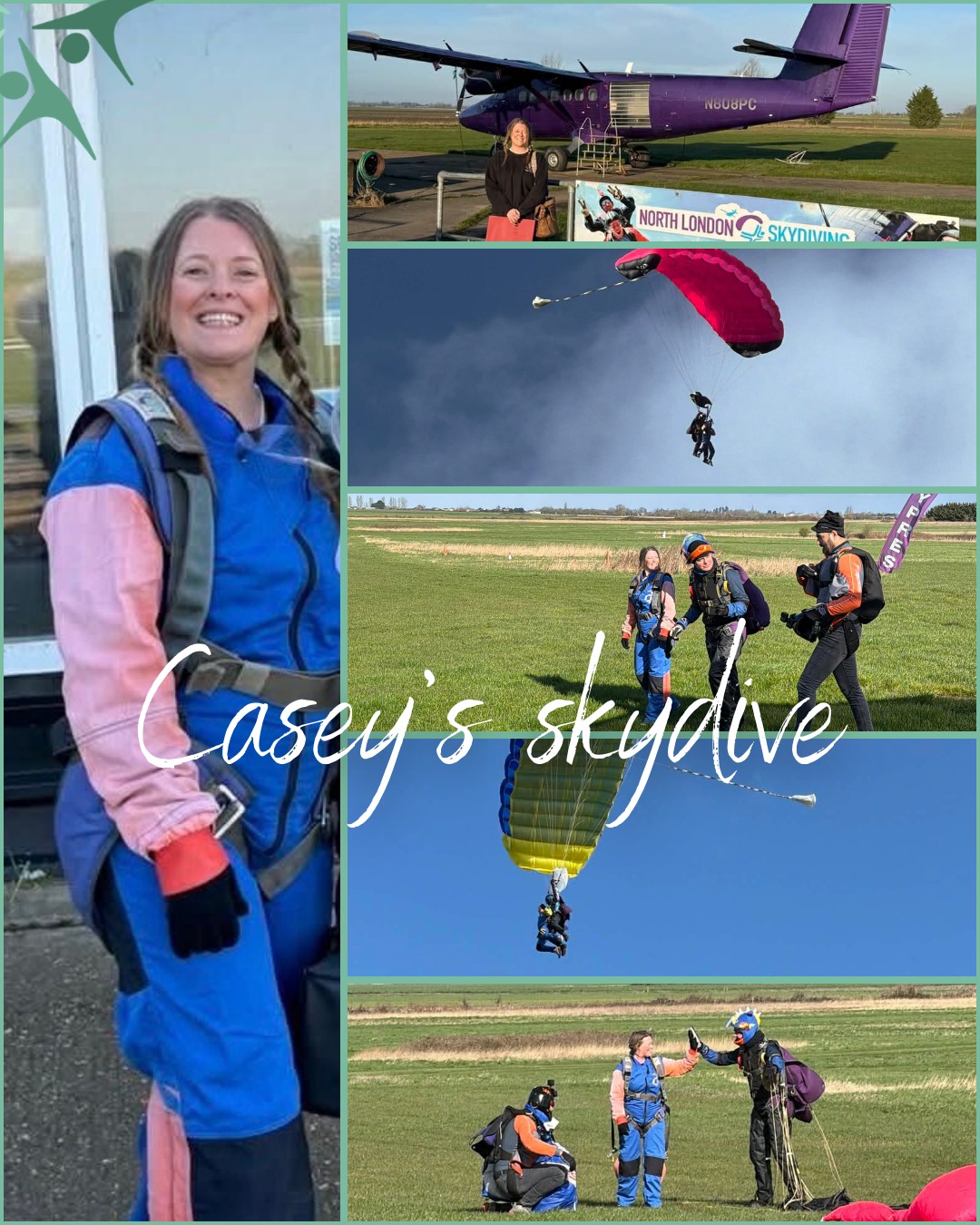 Casey did it! ✈️💫
After bravely taking the leap, her skydive in support of @theferryproject is complete, but it’s not too late to make a difference.
Every donation helps support the Ferry Project’s life-changing work. If you’d like to cheer Casey on, you can still contribute via the link in our bio.
Thank you for your support 💛