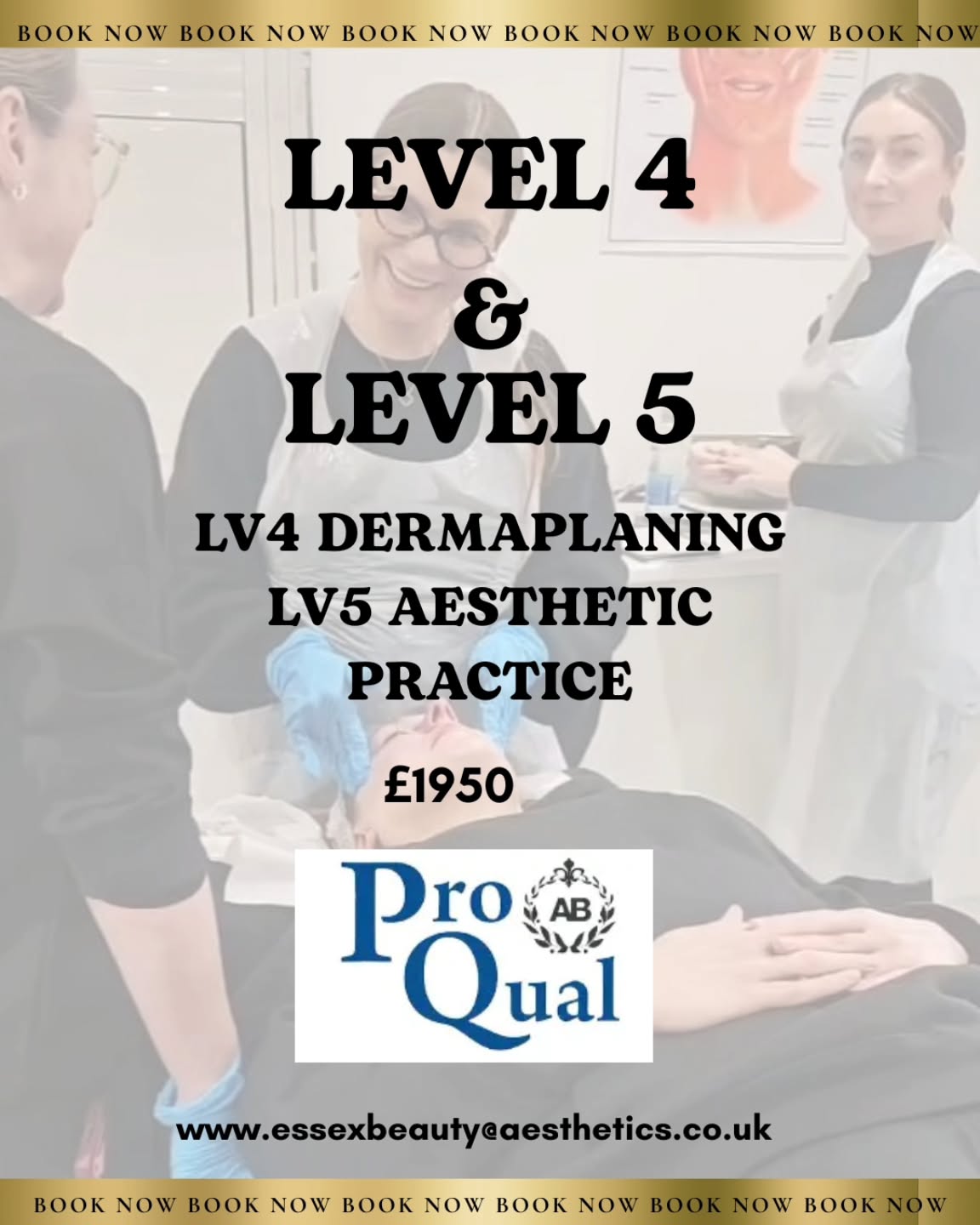 Step into advanced aesthetics and elevate your career with our Level 4 & Level 5 qualifications
This combined pathway is designed for therapists ready to move into high-demand, results-driven treatments and build a profitable aesthetics business.
You’ll gain industry-recognised knowledge and hands-on experience in:
• Level 4 Dermaplaning
• Level 5 Aesthetic Practice
• Advanced consultation & treatment planning
• Skin analysis & treatment protocols
• Health, safety & clinical standards
• Building confidence working on live models
This course is fully accredited through ProQual and provides you with the qualifications needed to progress within the aesthetics industry.
Whether you're looking to increase your income, expand your treatment menu, or move into advanced skin treatments, this is your next step.
£1950
Flexible payment options available including Klarna & Clearpay
Secure your place now
#aesthetictraining #level4aesthetics #level5aesthetics #dermaplaningtraining #aestheticcourse #beautytraininguk #essextraining #basildon #basildonbusiness #essexbeauty #aestheticacademy #skincaretraining #trainwithus #beautycareer #aestheticpractitioner