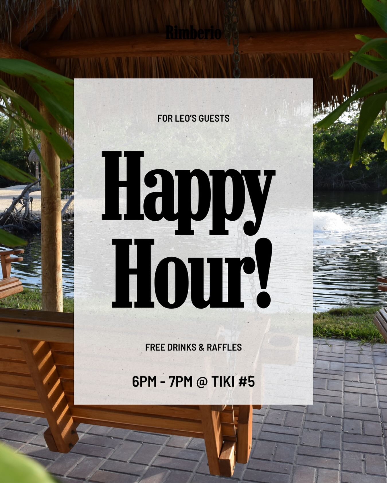 PSA: we moved Happy Hour ⏰
👉 Now 6–7PM (not 5PM anymore!)
Free drinks + raffles = still the best hour of your day 🍻
Tiki #5, don’t miss it!
#keywestcampground #floridakeys #keywest #leoskeywestcampground
