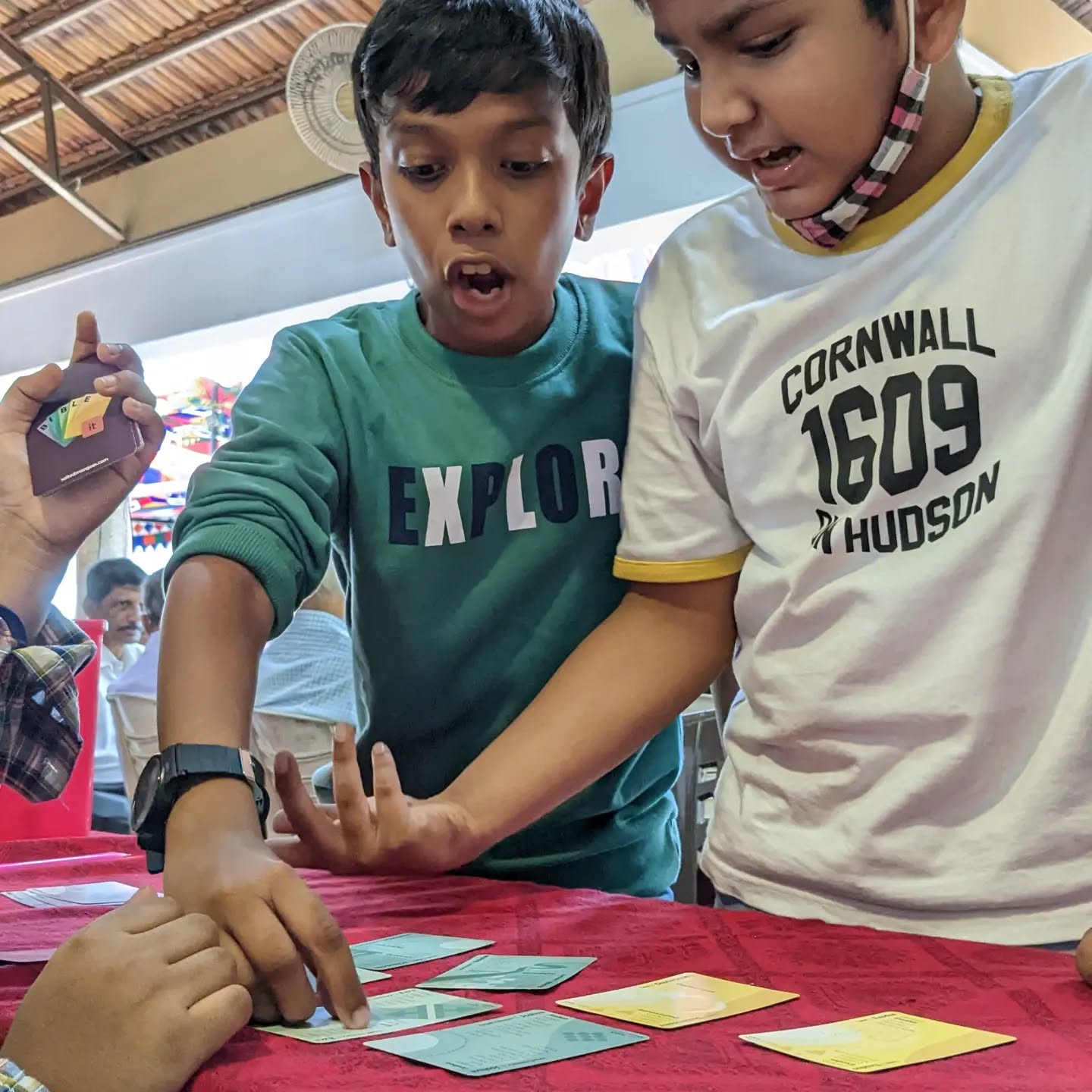 When BIBLE-IT turns super competitive, fun and loud. A great game that you can gift this Christmas. Limited stock. Order from saltedmangoes.com
#christiangames #bible #boardgamesindia #malayaliboardgamer #kochiboardgamers #saltedmangoes #christmas #christmasgifts #christmaskerala #christmasgiftideas