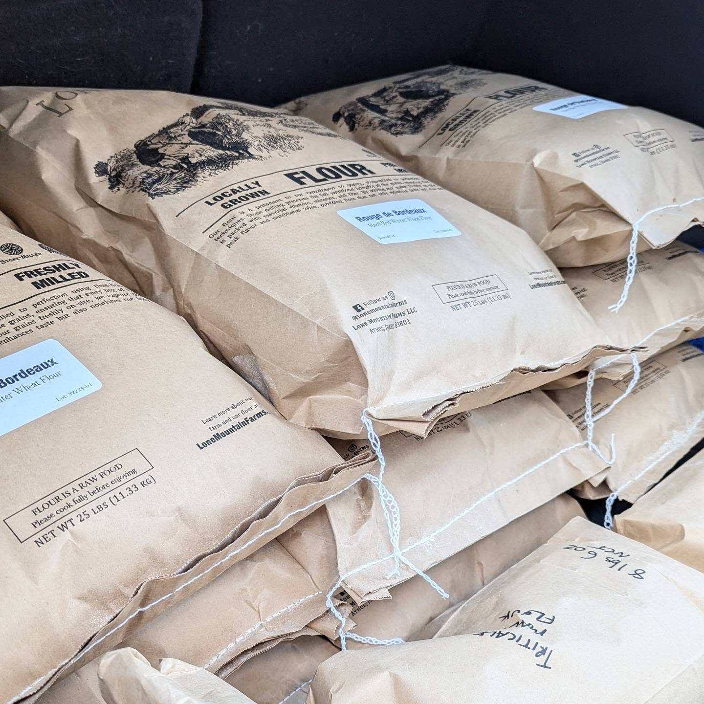 Delivering single sourced, locally grown, and locally milled flour to @backpocketbakery!
We're so excited to be milling flour (a dream Luke's had for years)!!
If you're a home baker, we're opening up on-farm pick up next week. Hop on our email wait-list to be the first to hear about what's available!
šØ head to the link in bio to get on the waitlist šØ
#stonemilledflour #localflour