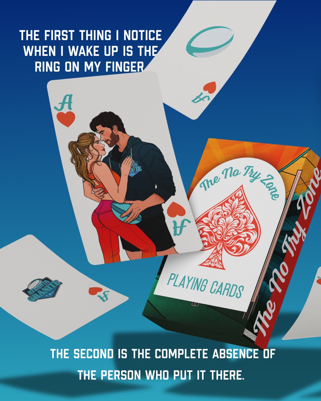 Not everything stays in Vegas… at least, not marriage. And especially not when the man you married happens to be the coach for the rugby team you work for…
The No Try Zone is a new, married-in-Vegas, rugby romance and the second in the Atlanta Granite series, coming may 1st. Paperback pre-orders from my site all come with pre-order incentives!
What you can expect:
♦️Married in Vegas
🃏She’s the team PT, he’s the head coach
💍Forbidden romance
🏉 Player’s sister
♦️Forced proximity
🃏Found family
💍Angst
Although The No Try Zone can be read as a standalone, characters from book 1 are mentioned and appear. If you’d like to get ready by reading book one, here’s what you’ll find:
📖 Worth The Try by Valerie Pepper
🏉 Single dad x nanny romance
👓 Rugby player
🌹 He falls first
🏉Tattoo and glasses
👓Forced proximity
🌹Caretaking
#sportsromancebooks #rugbyromancebooks #angstyromancebooks #atlantagranite #valeriepepper