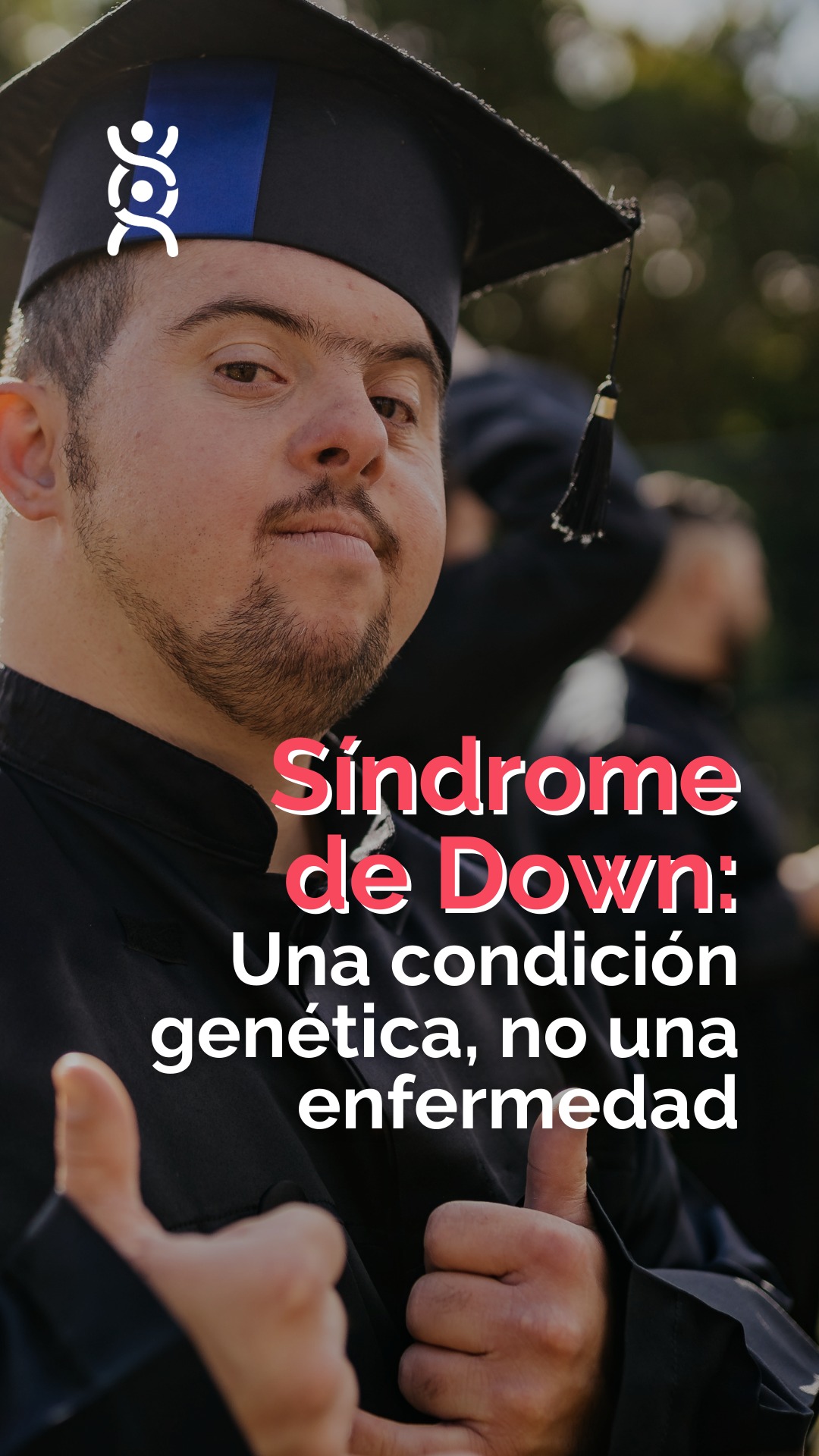No es "sufrir" una enfermedad, es vivir con una condición. 🧬✨
Hoy nos ponemos calcetines distintos para recordar que la diferencia es parte de la humanidad. Las personas con síndrome de Down no son "niños eternos"; son personas con metas, talentos y derechos.
¡El valor de una persona no lo definen sus cromosomas! 🤝💙
#Inclusión #DíaMundialSindromeDown #SaludConCiencia #Diversidad #FundaciónCTR #RompiendoMitos