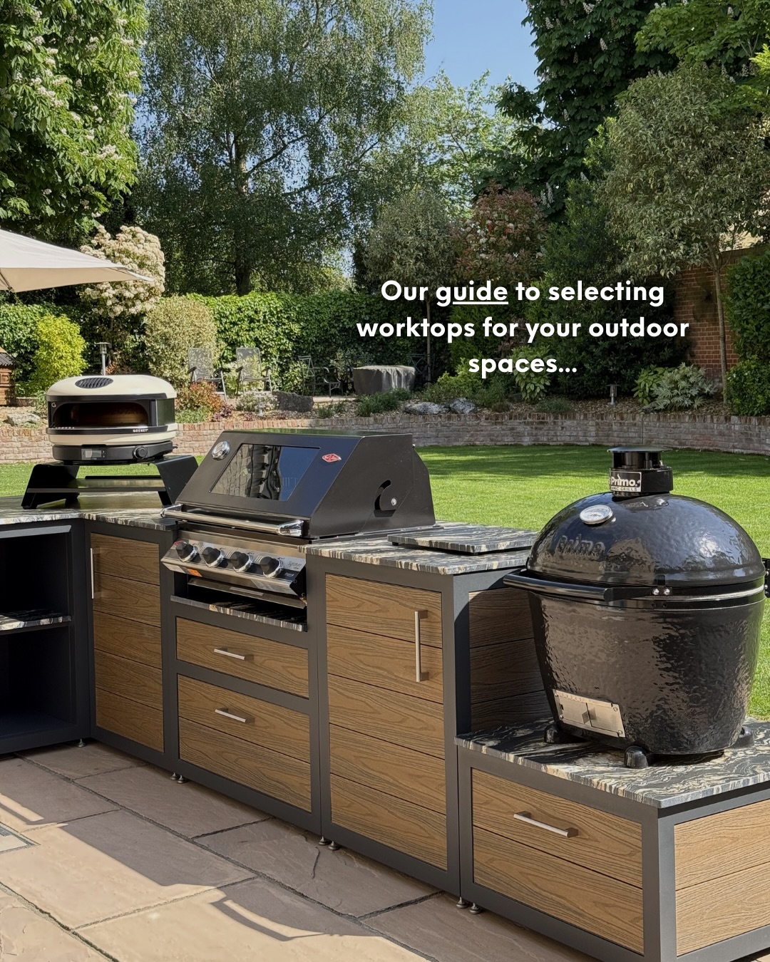 With days getting longer and nights getting warmer, now is the perfect time to get your outdoor spaces summer-ready.
Here’s our guide to selecting worktops for your outdoor kitchens this spring 🍃
Head to www.thestoneco.uk to read our extended blog post and help you select the perfect worktops.
#outdoorkitchen #outdoorkitcheninspo #gardeninspo #stoneworktops #thestonecompany
