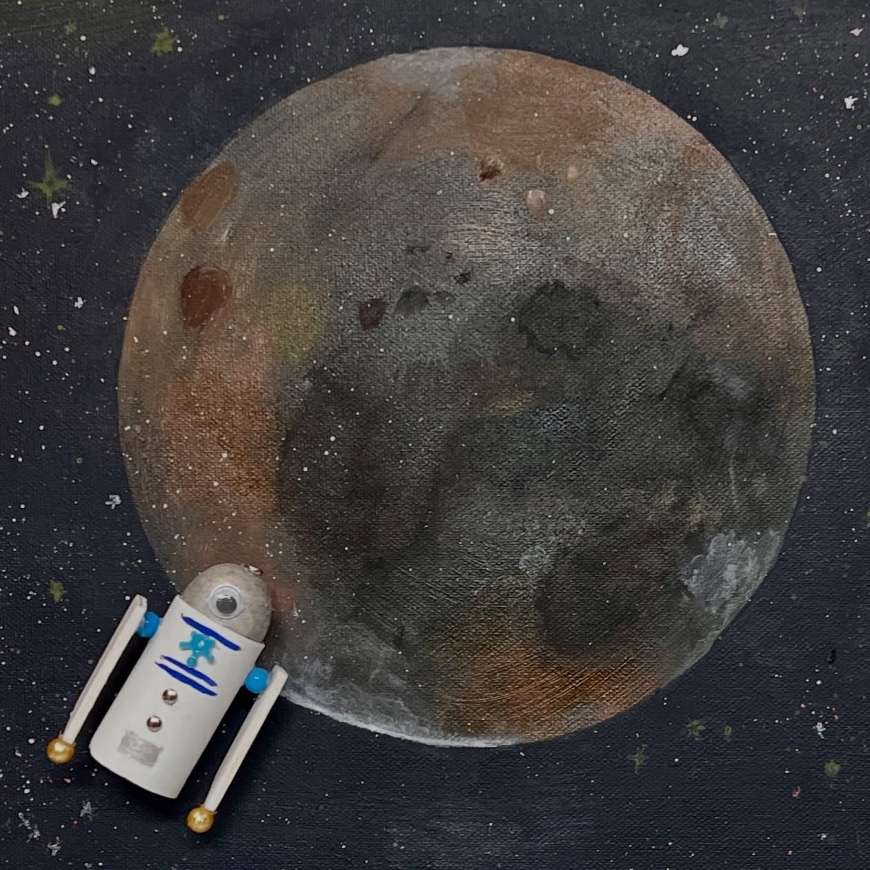 Akrylholdet tager det til nye højder!!! #kunstkompas #loftrekanten