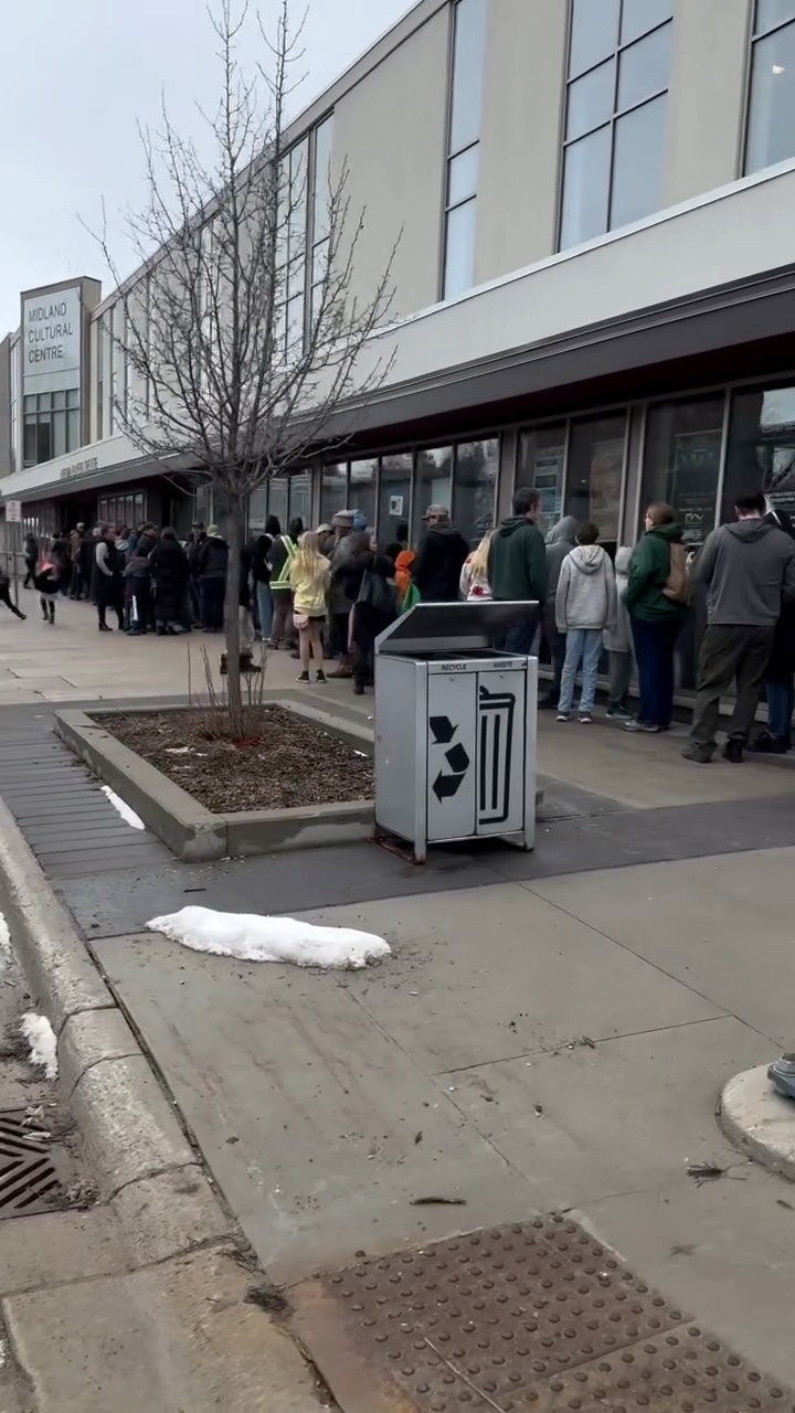 We officially had a line out the door! Thank you gamers for showing up…Now it’s time to show out!
If you want to get in on the fun, GAME ON runs until 4:00 PM. Not only do we have our Mario Kart tournament taking place, but we also have miniature painting, board game demos, and more! Bring the family and join us at the @midlandculturalcentre.