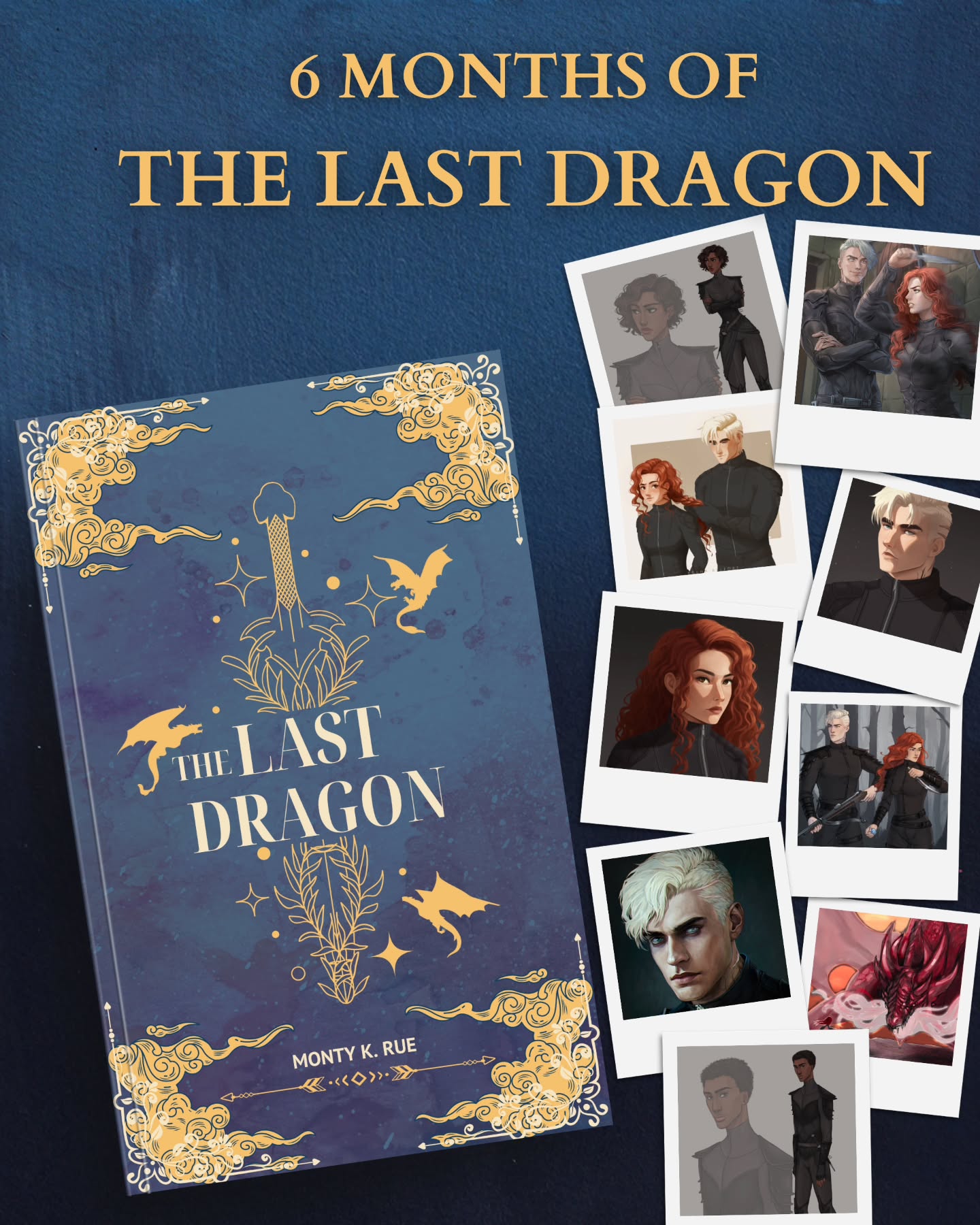 Six months I did the unthinkable.
I published my book and achieved my dream of becoming an author!!
*internal and external screaming*
I AM SO GRATEFUL for everyone who's supported me from Day 1 and followed my journey and continue to do so.
A book is nothing if not for the readers who continue to show up and support authors who have a dream of telling stories and I'm so grateful for each and every one of you!!
💙💙✨️✨️💙💙✨️✨️
THE LAST DRAGON is a fantasy romance novel FROM THE MALE POV where dragons rule the skies and scorch the earth. Humanity is on the verge of extinction, and only the brave and elite warriors can restore the peace between the beasts and humans... or completely annihilate them all.
Zel Aaran is a loyal soldier to The Corps, a ruthless war college that trains soldiers to slay dragons. And he's the best of them all. But eight years with dragon poison in his bloodstream makes it hard for him to execute his duties, especially not when General Grogol is encouraging him to take up the role of a Commander.
With a vicious Redsnout dragon threatening what's left of humanity, Zel has no choice but to do what he's told before the poison consumes him. But when his childhood friend, Nidala Ward, joins the Corps, his world is turned upside down when she slowly reveals dark secrets of Karalia that have been long forgotten.
Now, he begins to question reality. Is it the poison that's taking over? Or something darker? Now he needs to decide. Does he save humanity? Or protect her and the secrets they now both know?
And since his walls are falling apart, will he let her in?
Perfect for fans of:
- Attack on Titan
- Fourth Wing
- Divergent
- Hunger Games
READ ON KU! ✨️
🔥Slow burn
❤️🔥YEARNING
💀MMC has VENOM in his veins slowly 😵 him
🐉 Unique Dragons
🗡❤️ Enemies to Lovers
🏰 Military Academy Setting
🍫 Chocolate lover MMC
📖 Book smart FMC
🌹 Found Family
✨️ Forced Proximity
😨 PTSD Rep
🦅 Hawk companion
🗡 Protective MMC
😒 Broody
🤭 BANTER
🍿 Side characters to die for
#bookstagram #fantasyromancebooks #romantasyauthor #romantasybooks #romantasy