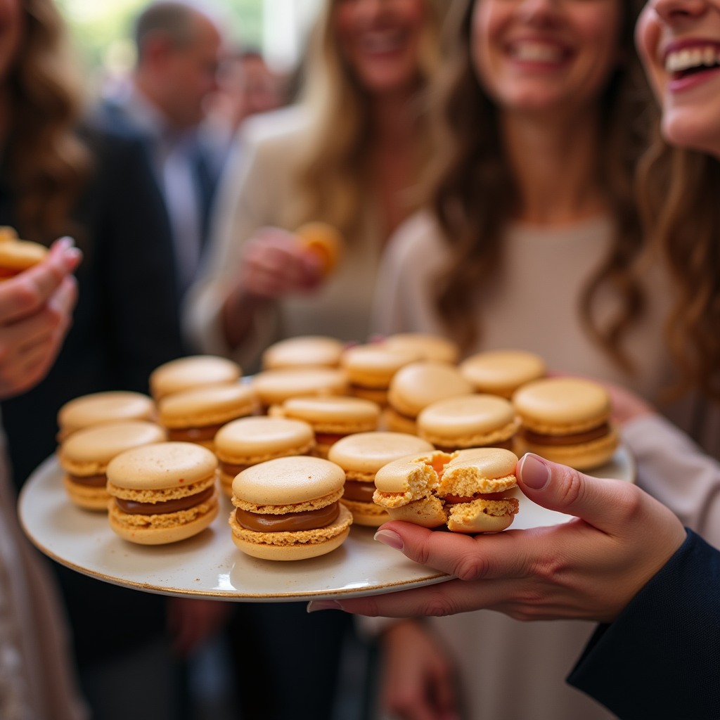 We craft our Salted Caramel macaron with a crisp, delicate shell and a silky caramel ganache kissed by sea salt — a perfect balance of sweet and savory. Chef Maribel’s traditional techniques and premium ingredients ensure unforgettable flavor for gifts and events. Link in bio. 🍮✨🥂 #SaltedCaramel #FrenchMacarons #EventDesserts #GourmetGifts #ChefMaribel #DessertTable #MacaronLove #WeddingSweets