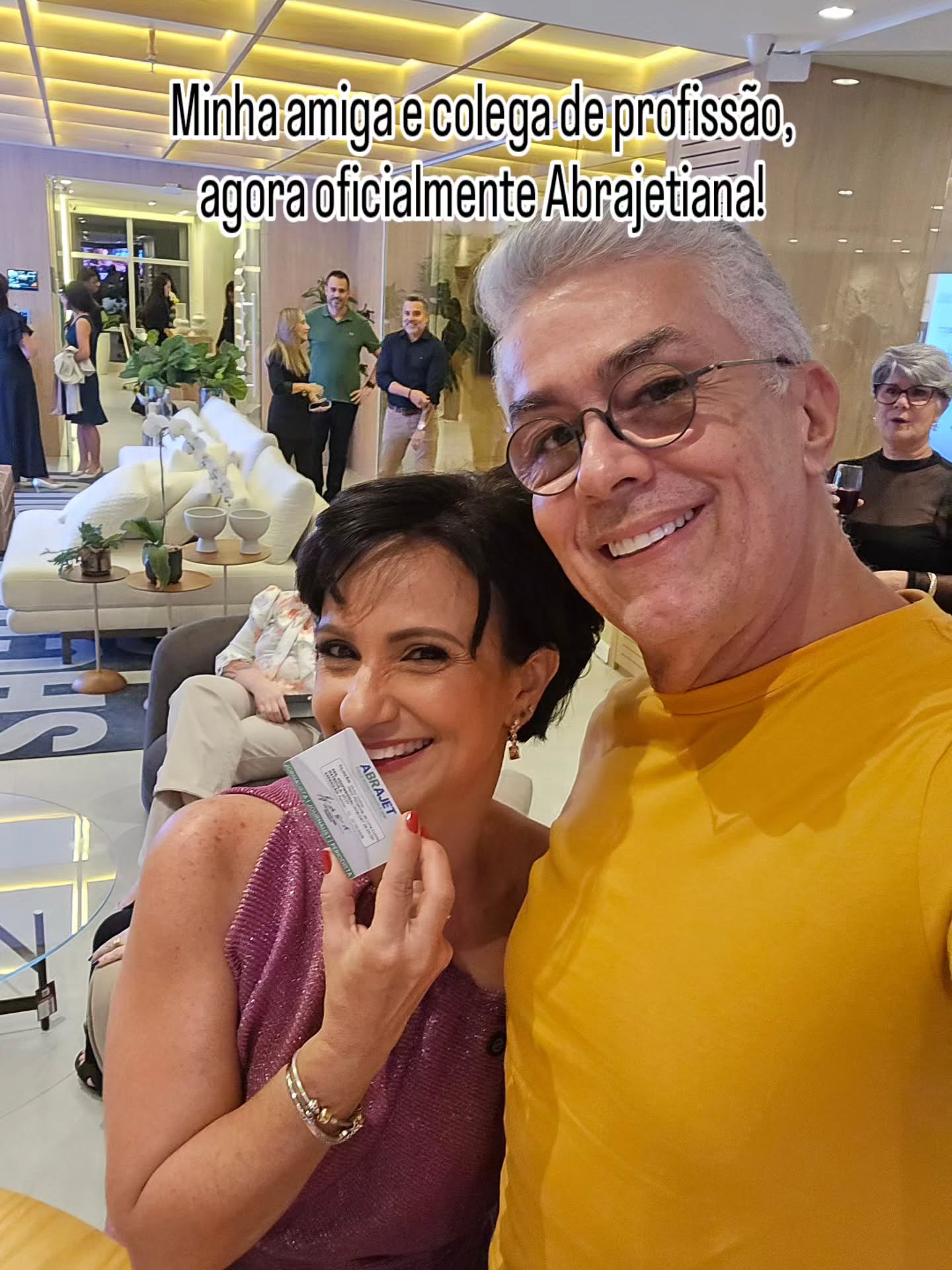 Evento de 1 ano da coluna da Addriana Cutino no Jornal da Orla da Orla, "POR CONTA PRÓPRIA", Parabéns @addrianacutino